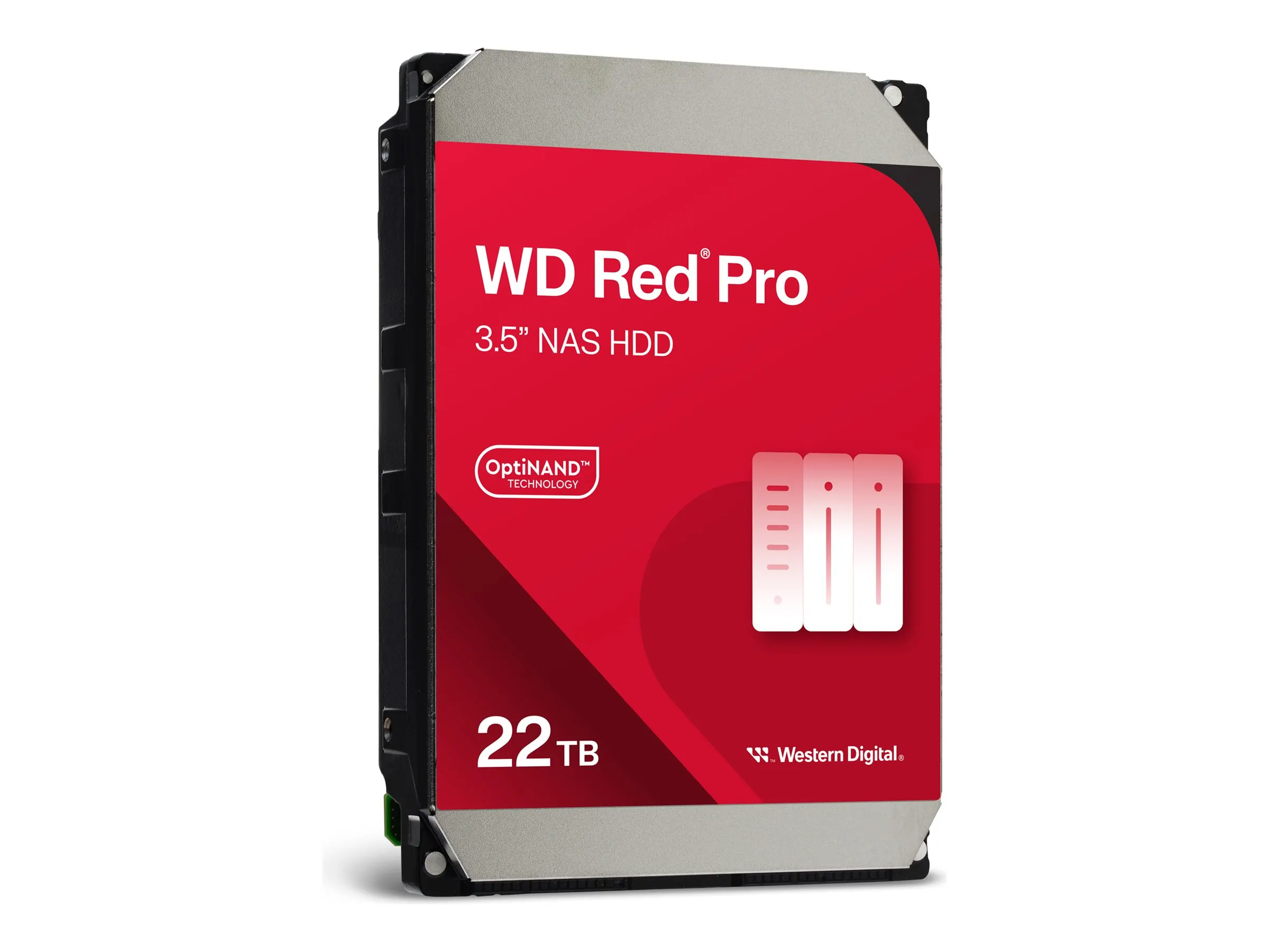 WD Red Pro 8.9 cm (3.5") 22 TB SATA3 7200 512 MB WD221KFGX intern