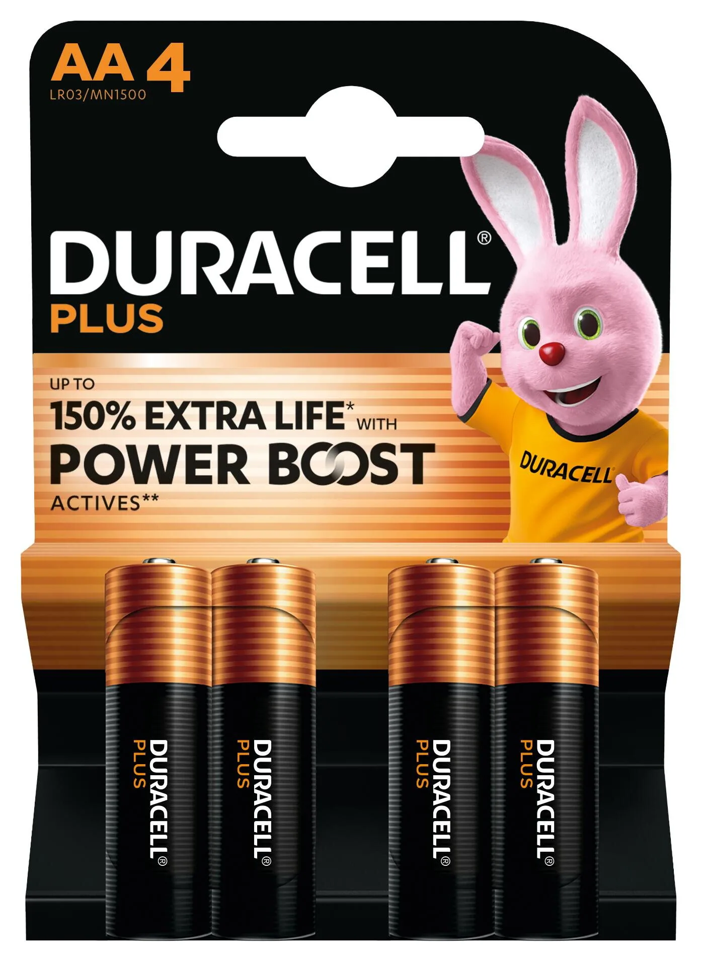 Duracell Plus Einwegbatterie AA Alkali – Bild 1
