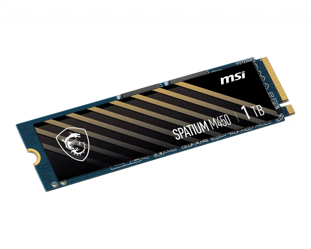 MSI SPATIUM M450 PCIe 4.0 NVMe M.2 1TB PCI Express 4.0 3D NAND – Bild 3
