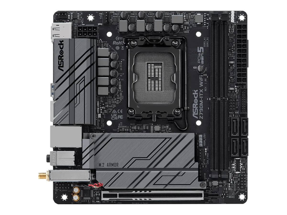 ASRock Z790M-ITX/WiFi 1700 mATX HDMI DDR5