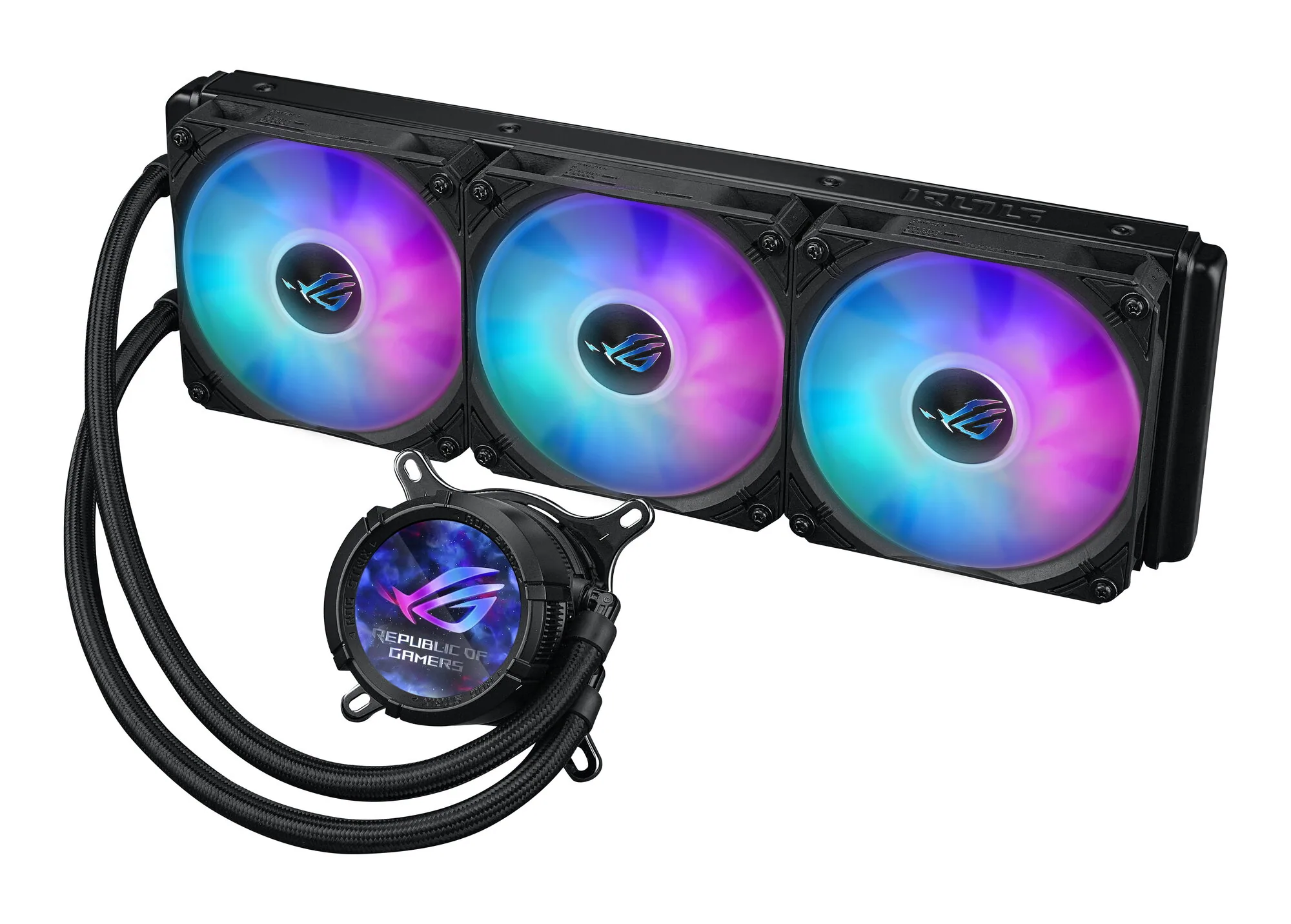 ASUS ROG STRIX LC III 360 ARGB Prozessor All-in-One-Flüssigkeitskühler 12 cm Schwarz – Bild 2
