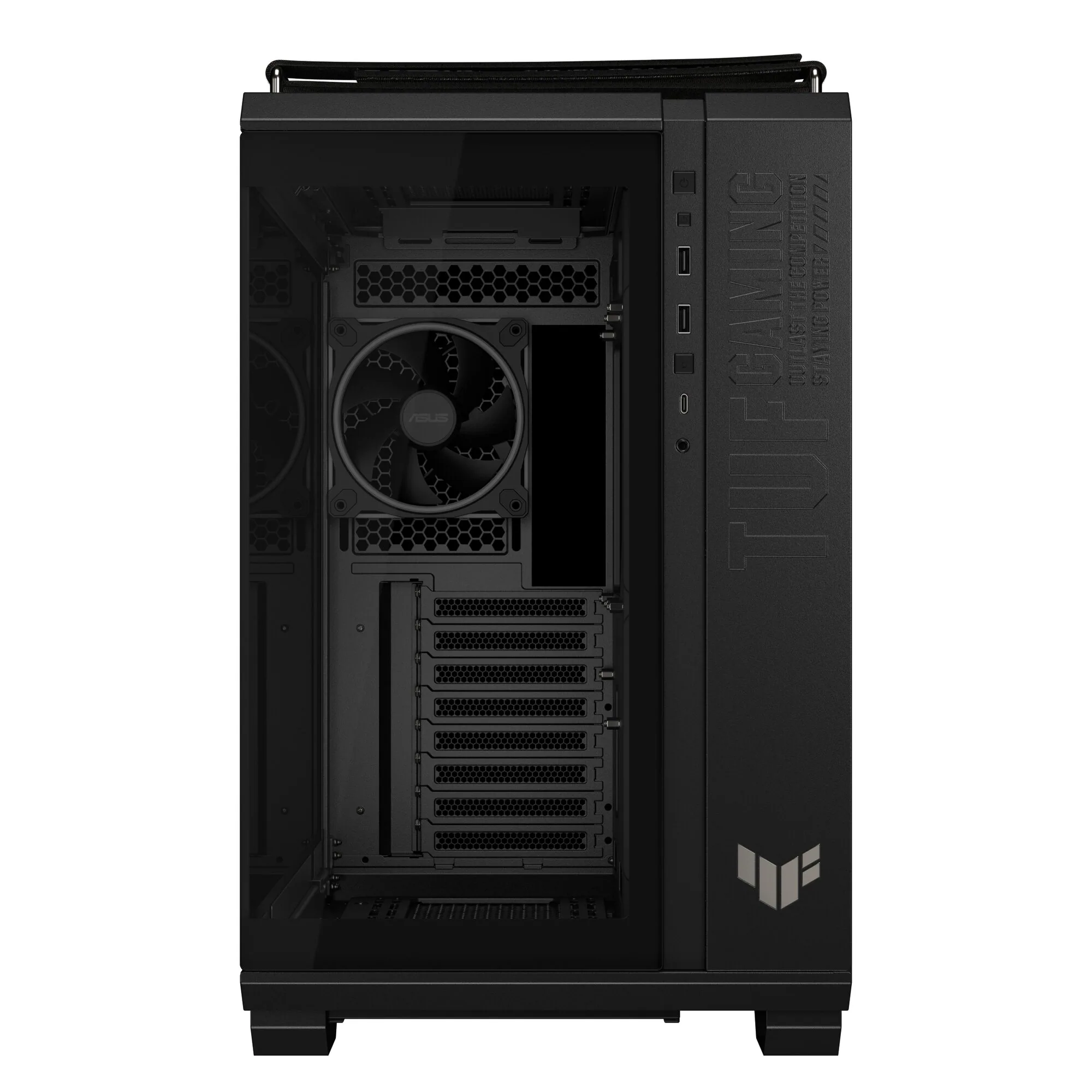 ASUS TUF GAMING GT502 Horizon TG ARGB Black Midi Tower Schwarz – Bild 2