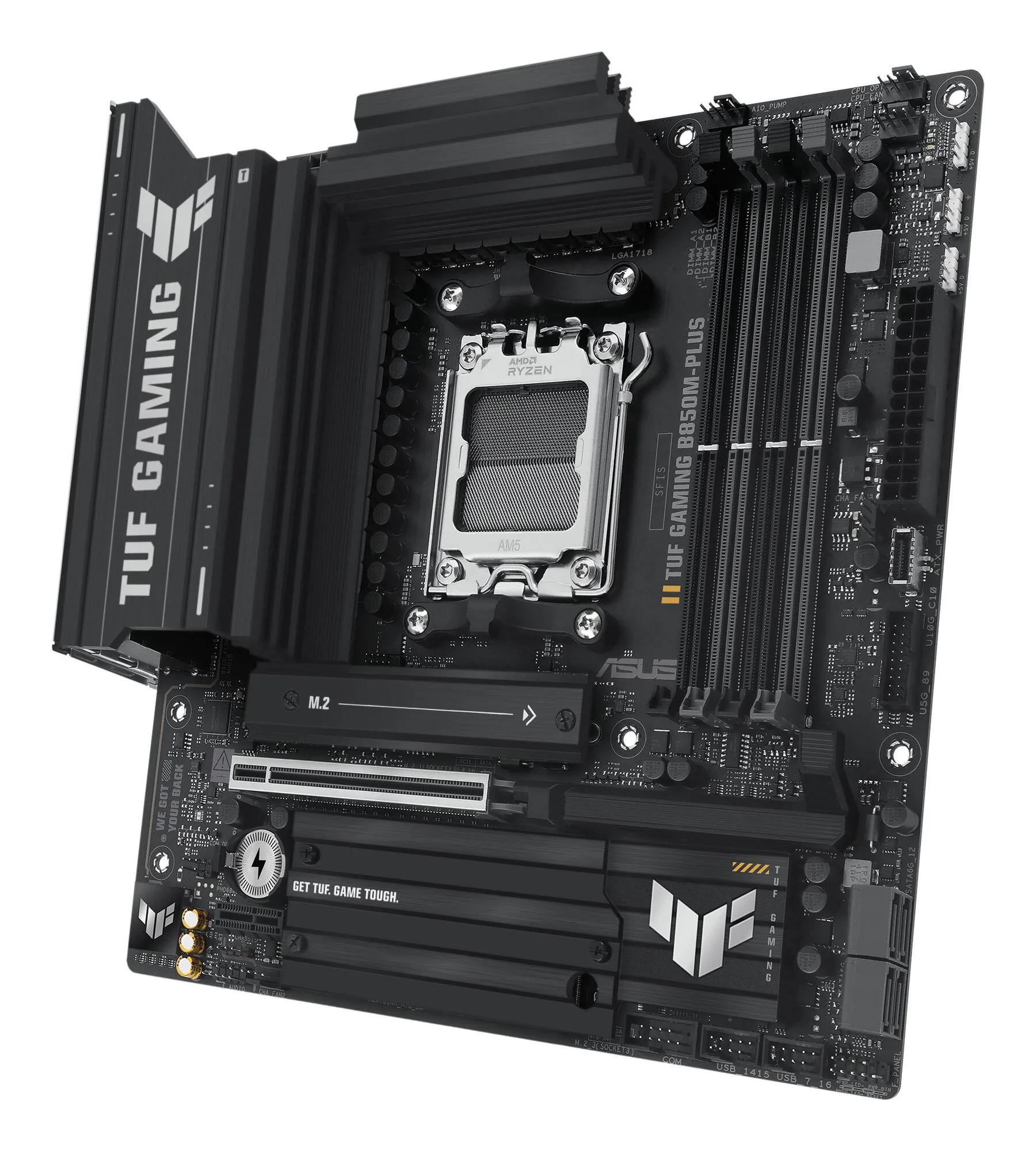 ASUS TUF GAMING B850M-PLUS AMD B850 Sockel AM5 micro ATX – Bild 6