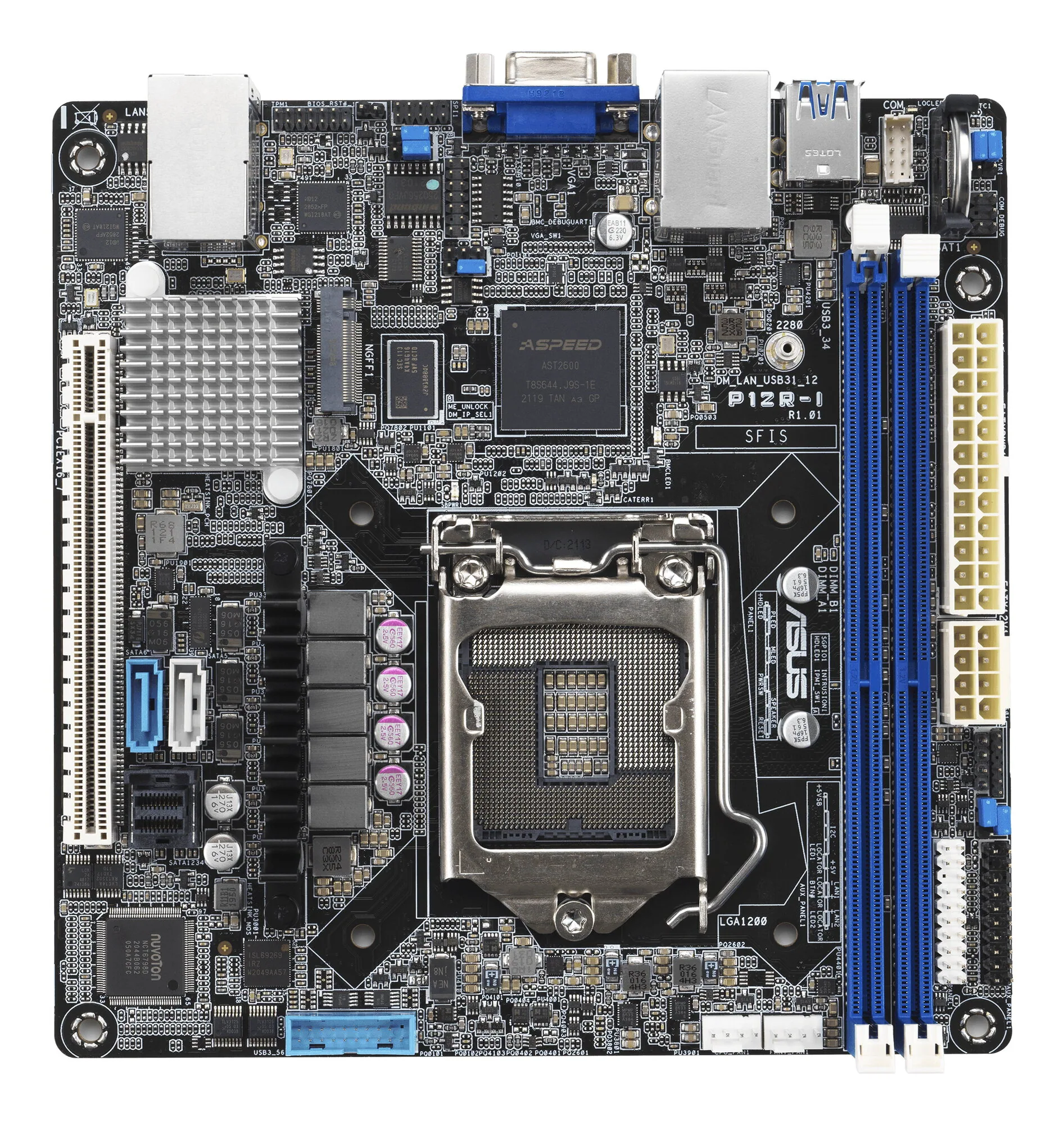 ASUS P12R-I/ASMB10 Intel C252 LGA 1200 (Socket H5) ATX – Bild 2