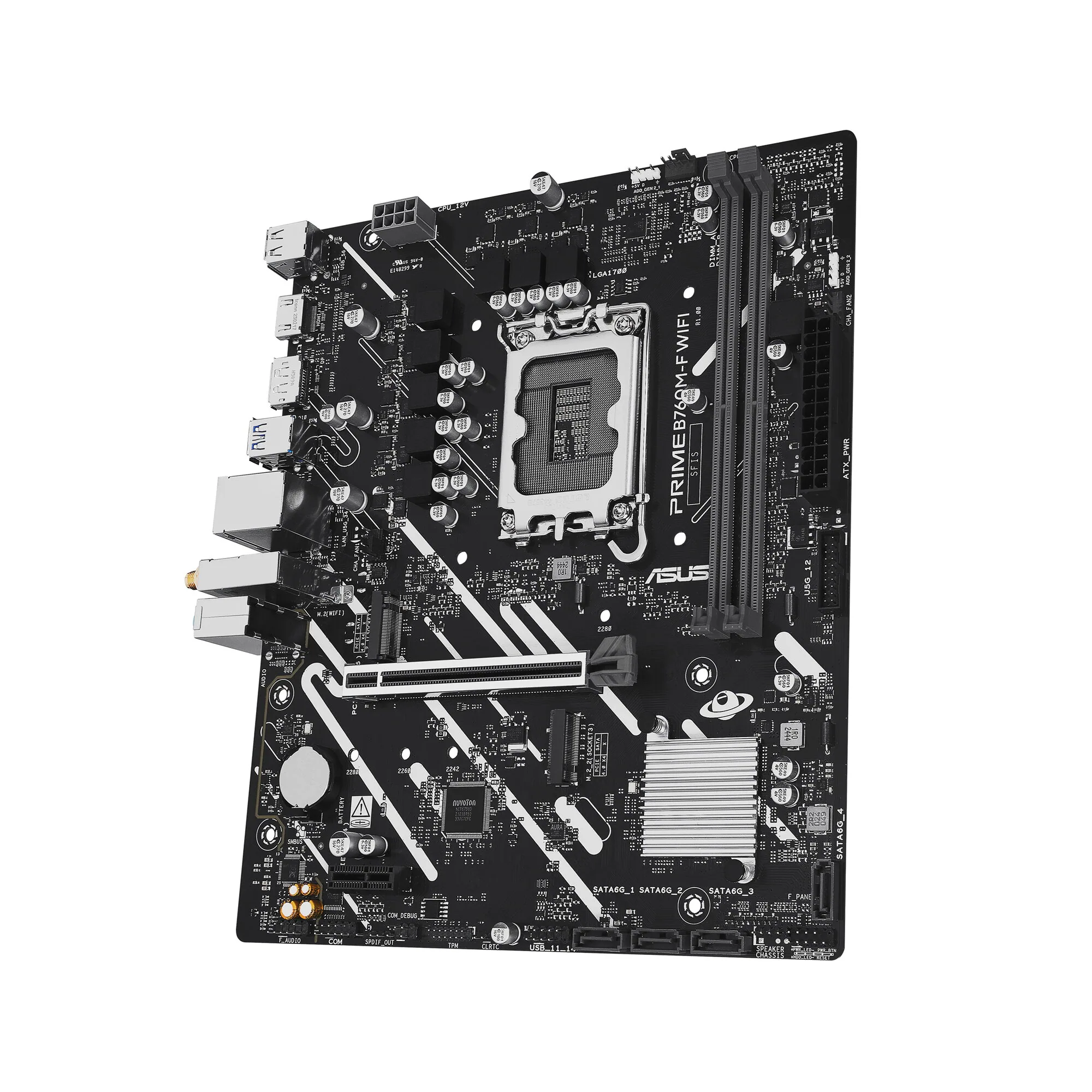 ASUS PRIME B760M-F WIFI Intel B760 LGA 1700 micro ATX – Bild 4