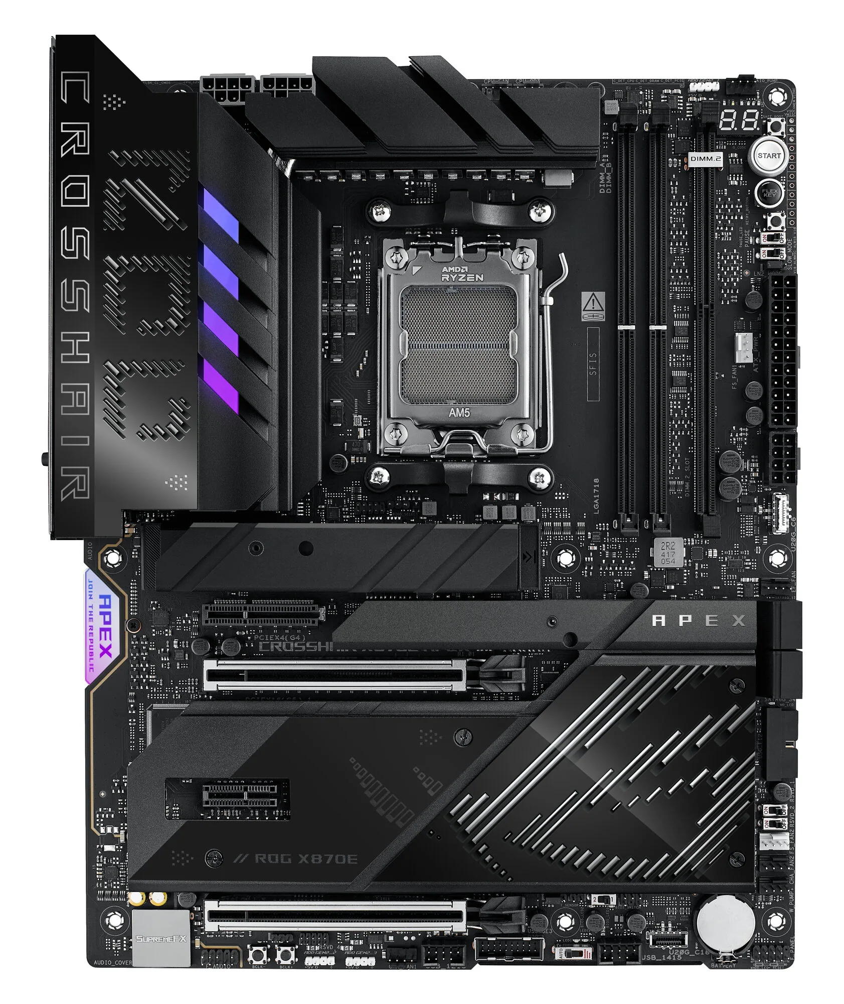 ASUS ROG CROSSHAIR X870E APEX AMD X870E Sockel AM5 ATX – Bild 2