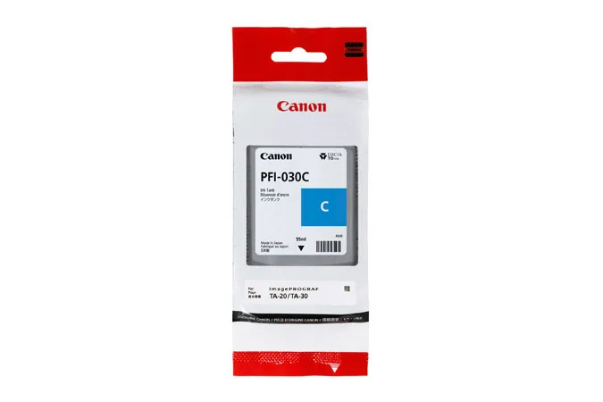 Canon PFI-030C Druckerpatrone 1 Stück(e) Original Cyan – Bild 1
