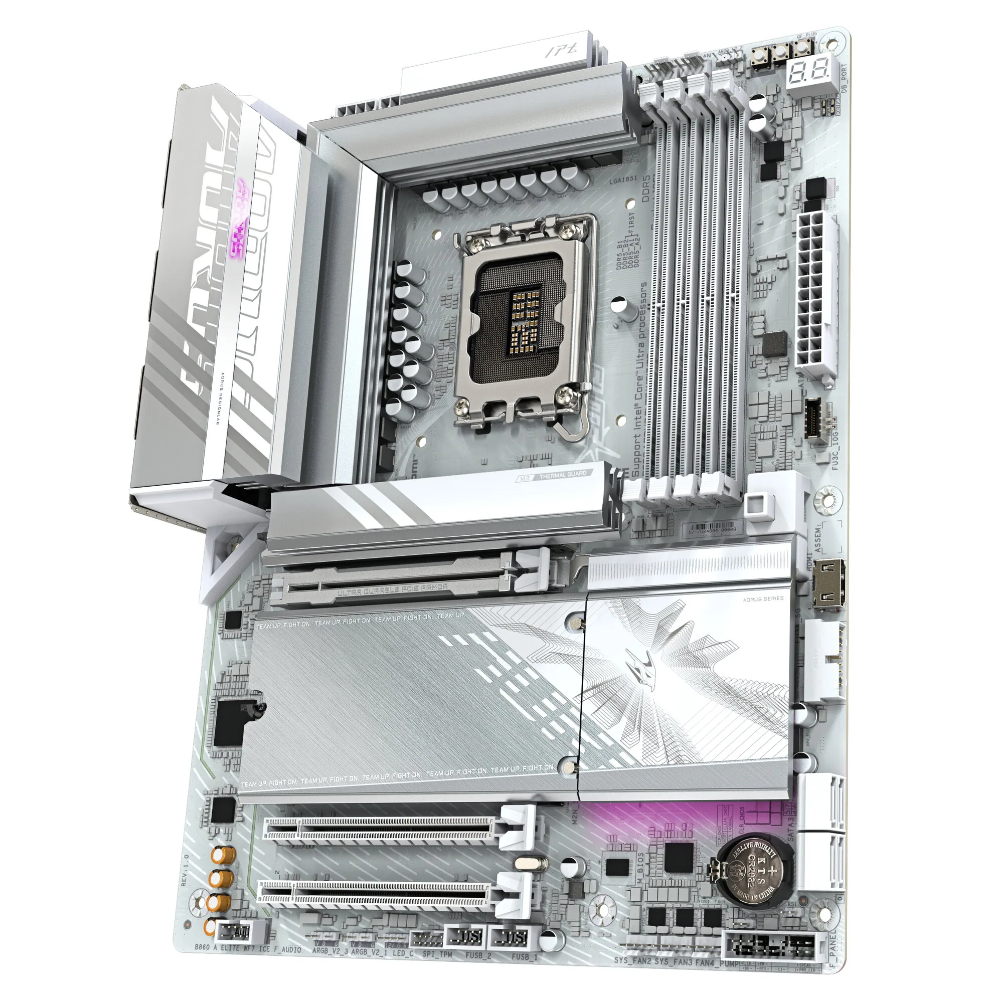 GIGABYTE B860 AORUS ELITE WIFI7 ICE Mainboard – Bild 4