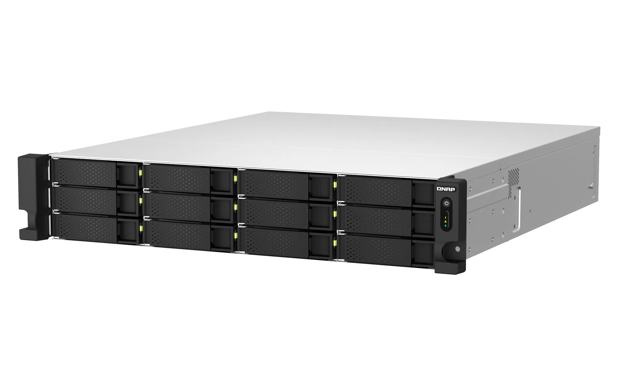 QNAP TS-H1887XU-RP NAS Rack (2U) Intel Xeon E E-2336 32 GB DDR4 0 TB QuTS hero Schwarz, Weiß – Bild 4