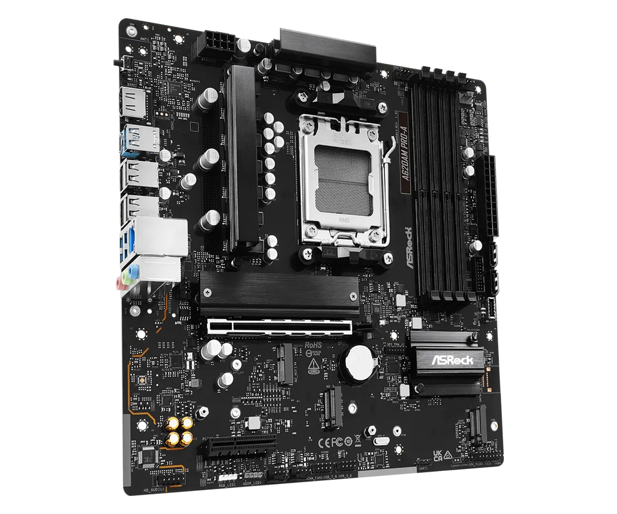 ASRock A620AM Pro-A              AM5 mATX HDMI          DDR5 retail