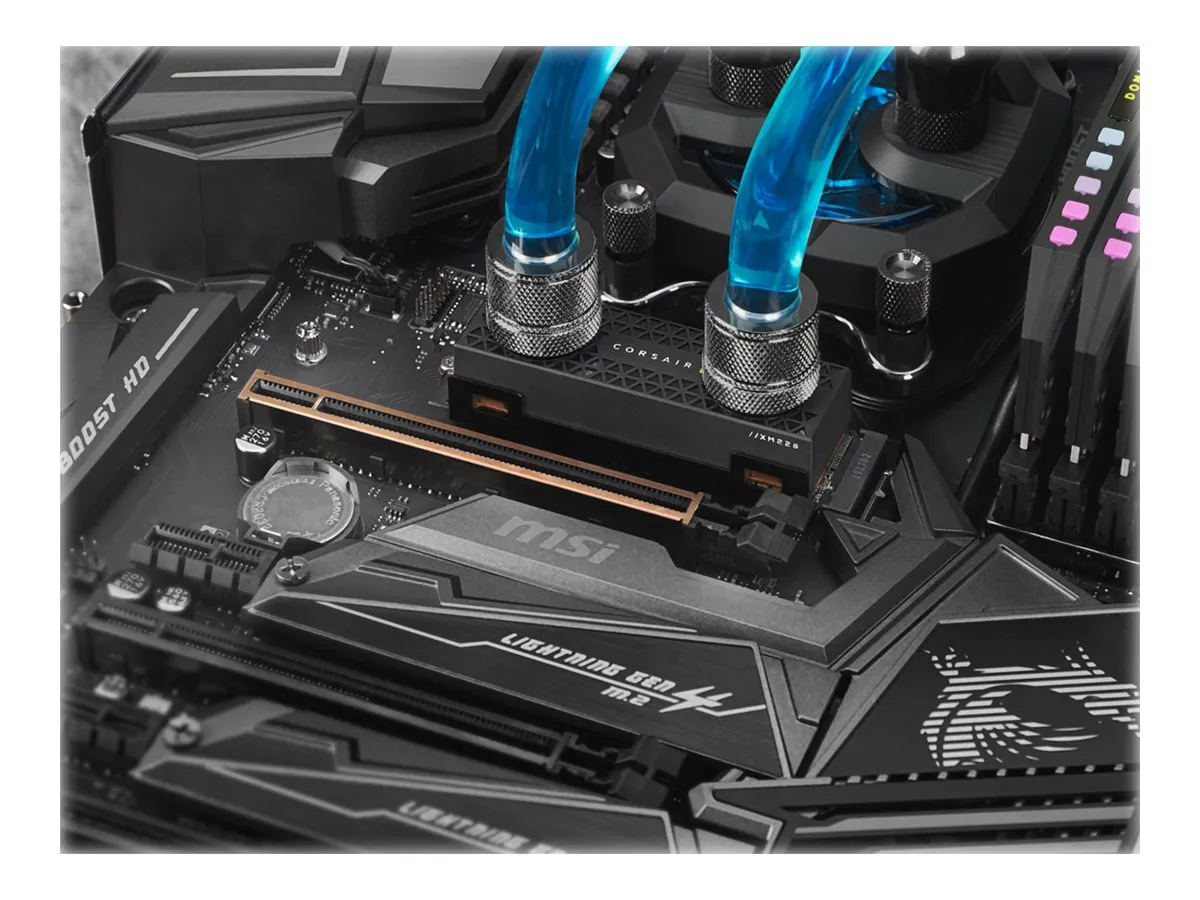 Corsair SSD 2 TB M.2 PCI-E NVMe Gen4 MP600 P XT HydroX (CSSD-F2000GBMP600PHXT)