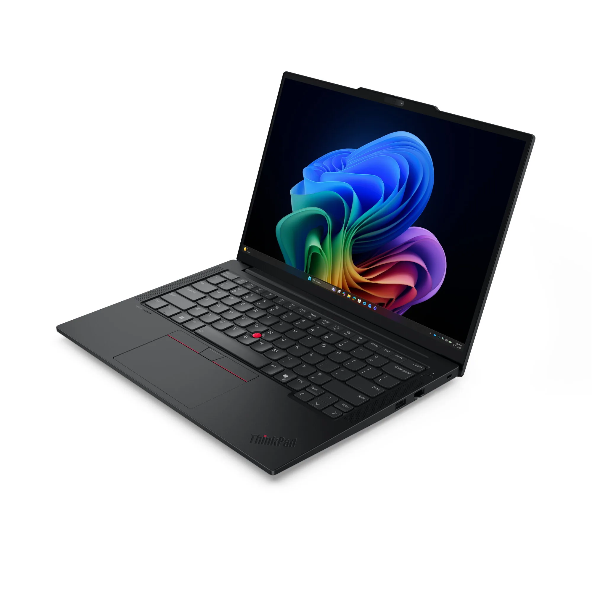 Lenovo ThinkPad E14 Gen 8 (AMD) Copilot+ PC AMD Ryzen AI 7 445 Laptop 35,6 cm (14") WUXGA 32 GB DDR5-SDRAM 512 GB SSD Wi-Fi 7 (802.11be) Windows 11 Pro Schwarz Deutsch – Bild 2