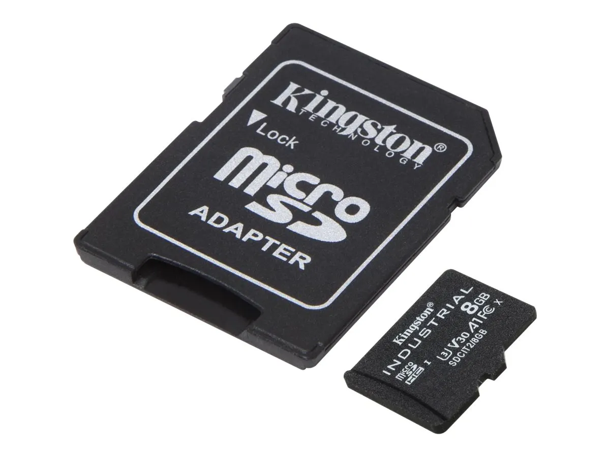 SD MicroSD Card   8GB Kingston SDHC     (Class10) w.A A1 retail