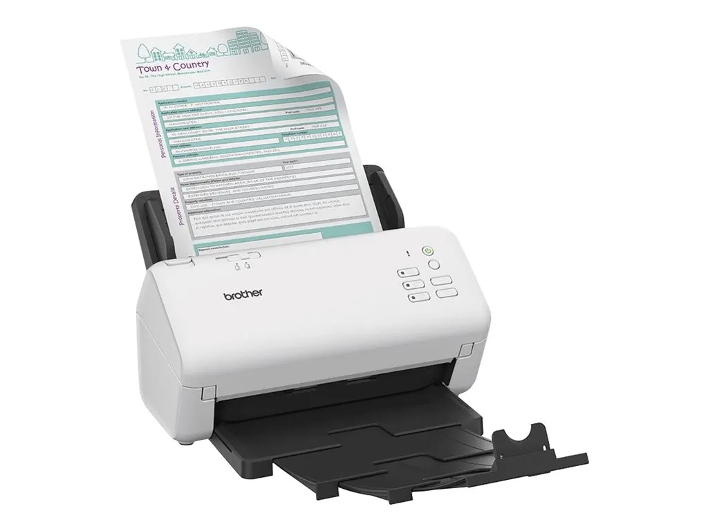 Brother ADS-4300N Scanner ADF-Scanner 600 x 600 DPI A4 Schwarz, Weiß