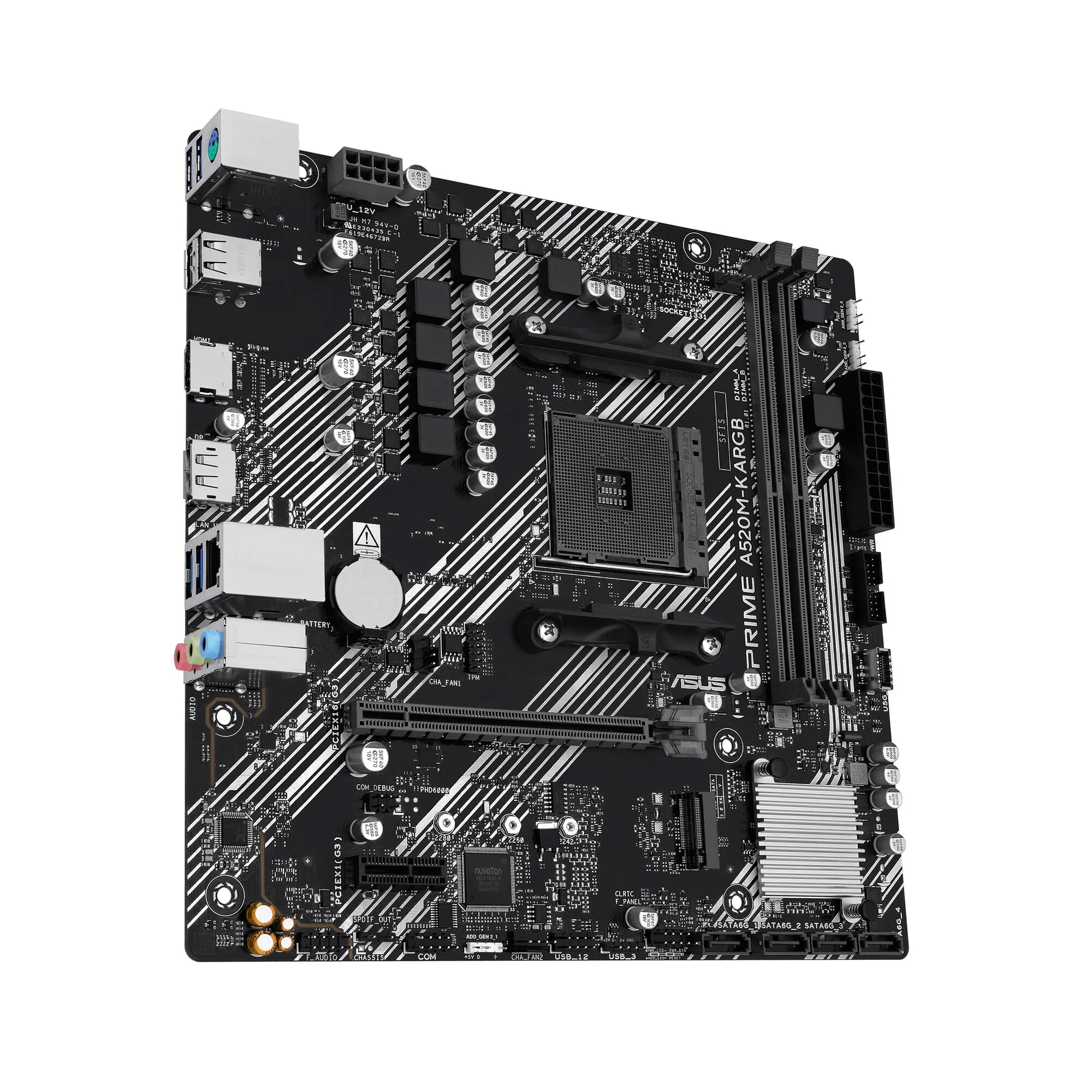 ASUS PRIME A520M-K ARGB AMD A520 Sockel AM4 micro ATX – Bild 3