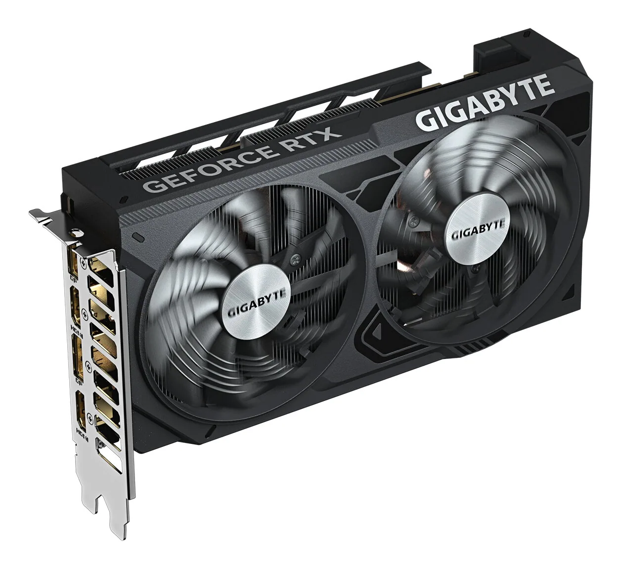 GIGABYTE GeForce RTX 5050 WINDFORCE OC V2 8G Grafikkarte - 8 GB GDDR6, 128bit, PCI-E 5.0, 2572 MHz Kerntakt, 2 x DP, 2 x – Bild 5