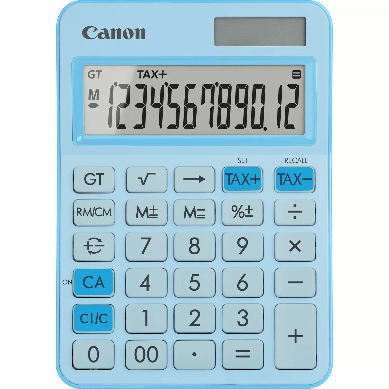 Canon LS-125KB Taschenrechner Desktop Einfacher Taschenrechner Blau – Bild 1