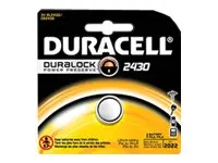 Duracell Batterie Knopfzelle CR2430 3.0V Lithium        1St.
