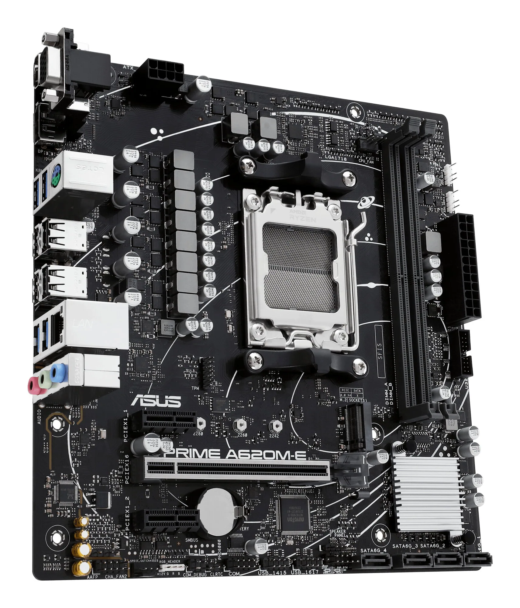 ASUS PRIME A620M-E-CSM AMD A620 Sockel AM5 micro ATX – Bild 4