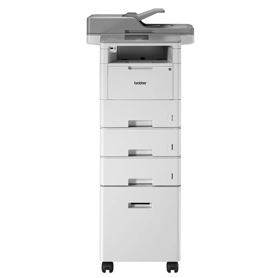 Brother ZUNTL6000W Druckerschrank Hellgrau – Bild 2