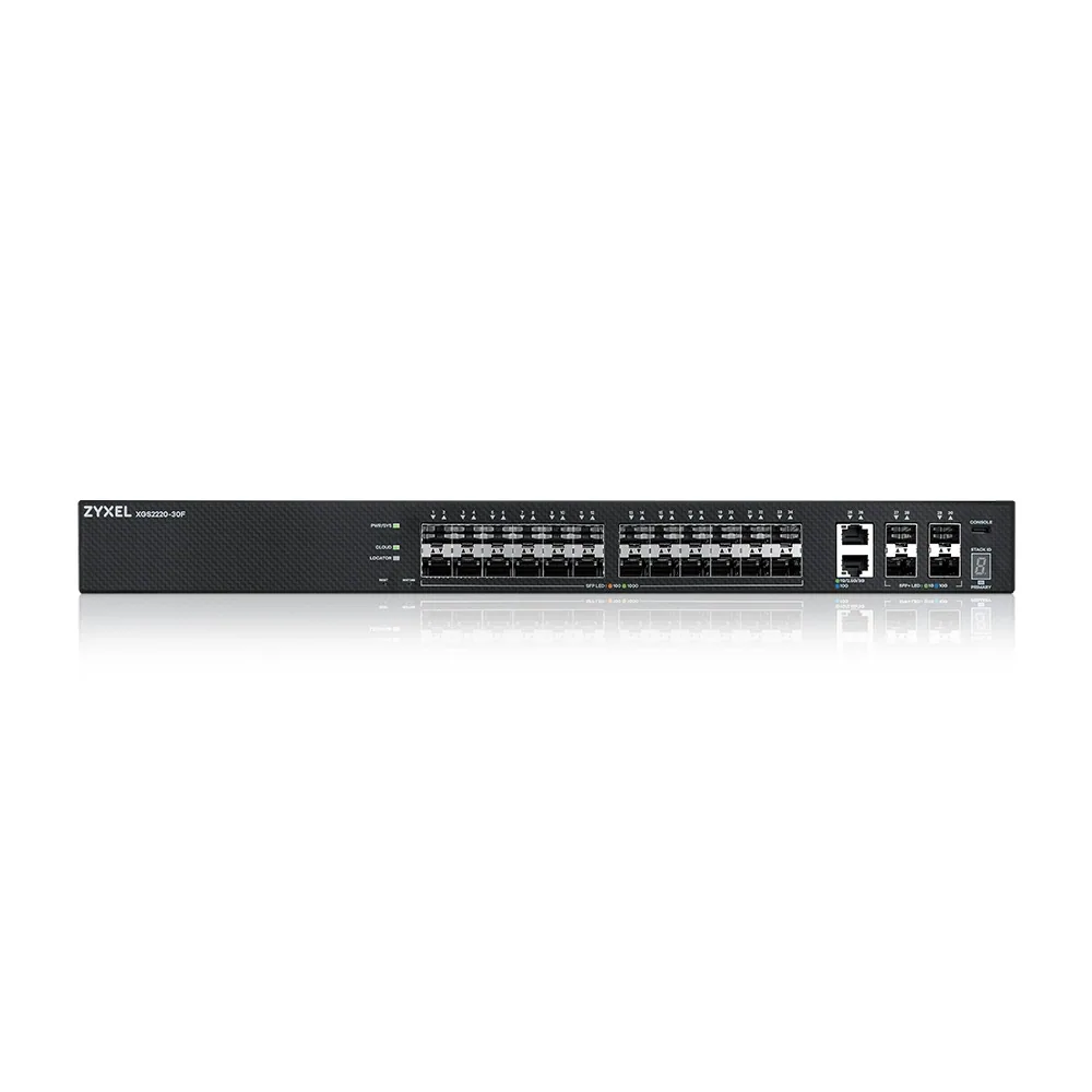 Zyxel XGS2220-30F Managed L3 Schwarz – Bild 2