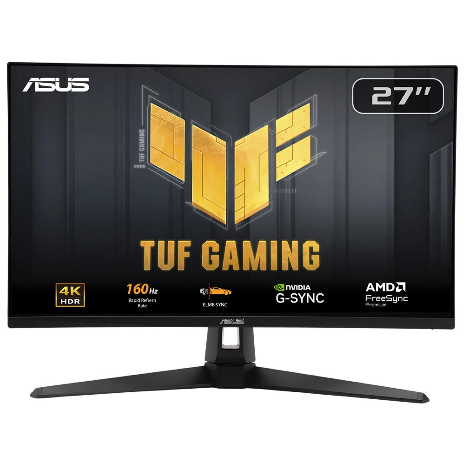 ASUS TUF Gaming VG27UQ1A Computerbildschirm 68,6 cm (27") 3840 x 2160 Pixel 4K Ultra HD LCD Schwarz – Bild 1