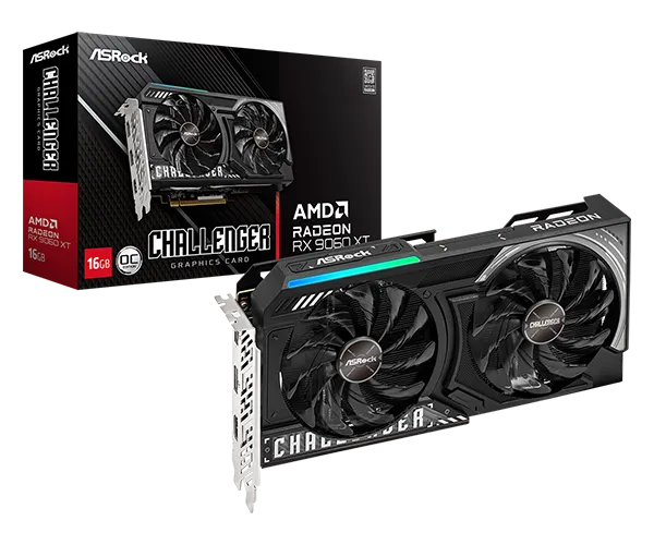 ASRock RX9060XT  CL 16GO            16GB DDR6  HDMI/2xDP