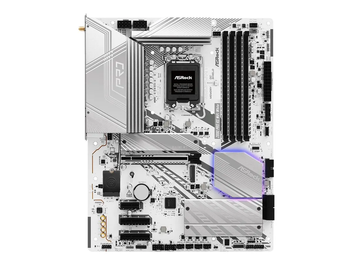 ASRock Z890 Pro RS WiFi White 1851 ATX HDMI/DP/USB-C DDR5
