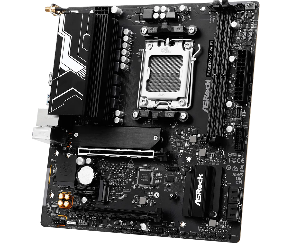 ASRock B850M-X Wifi R2.0 AM5 mATX HDMI/DP DDR5