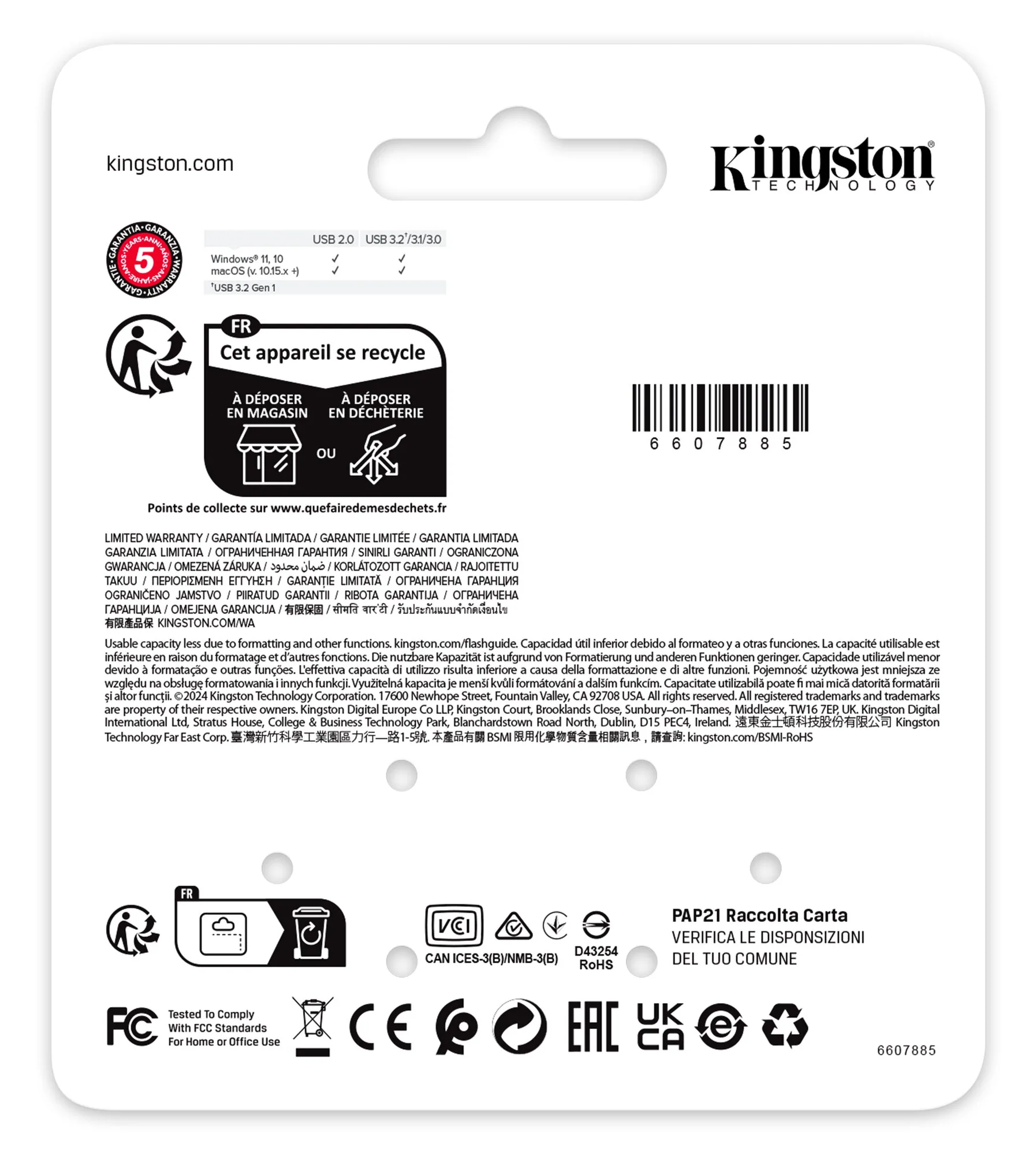 Kingston Technology DataTraveler 64GB SE9 G3 - Dunkles Nickel – Bild 3