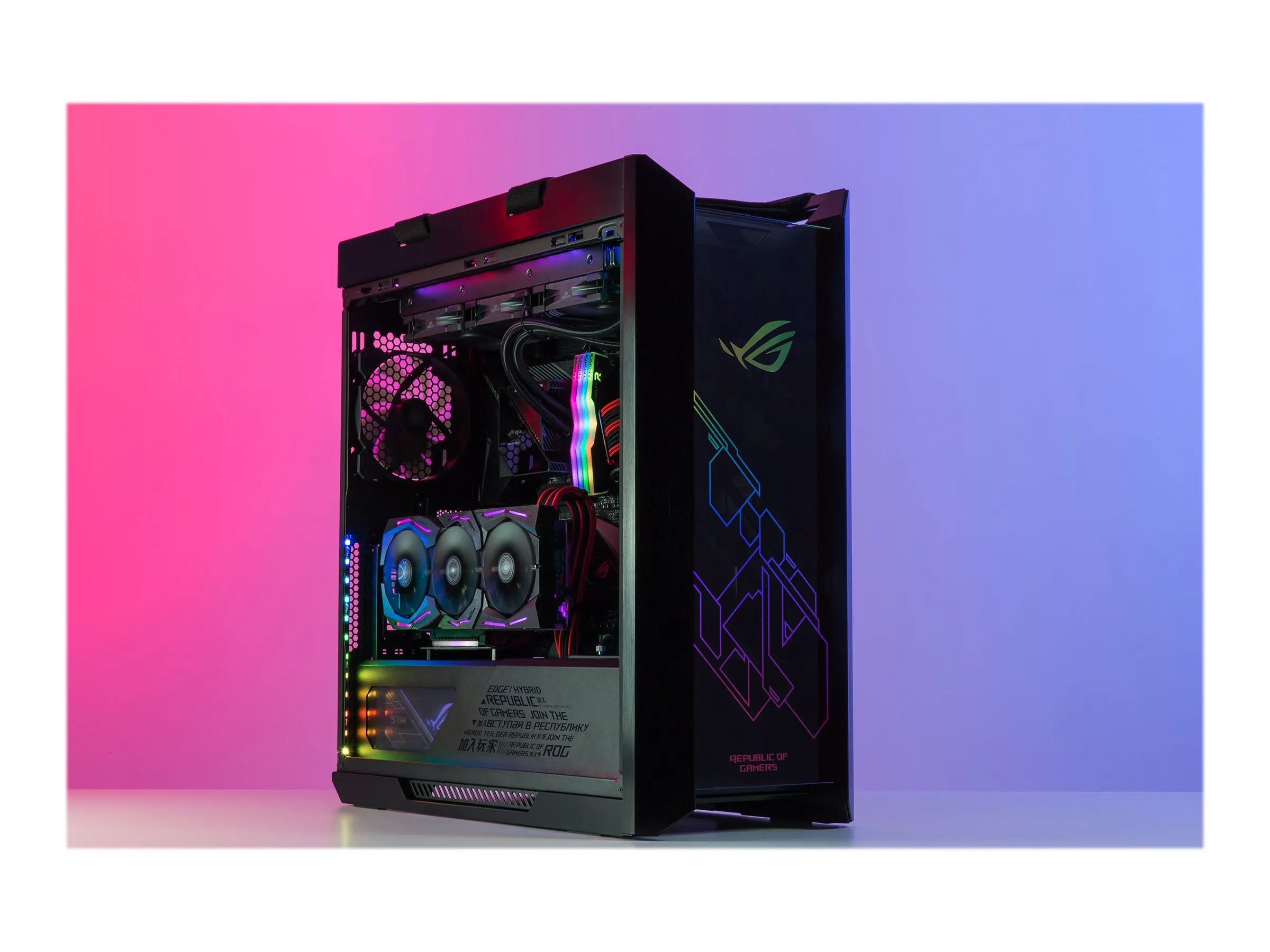 Asus Geh ROG Strix Helios Case black