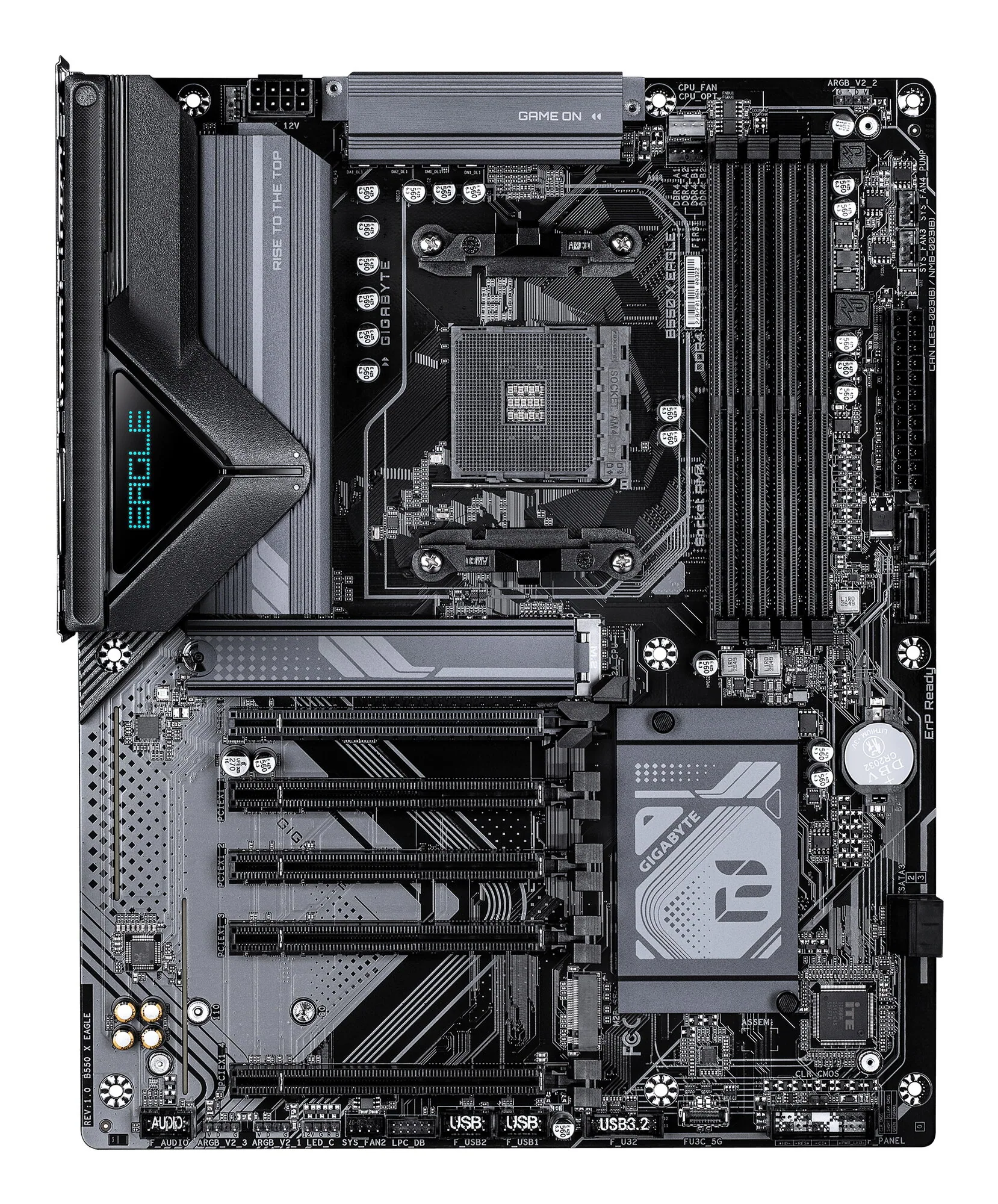 GIGABYTE B550 X EAGLE Mainboard – Bild 2