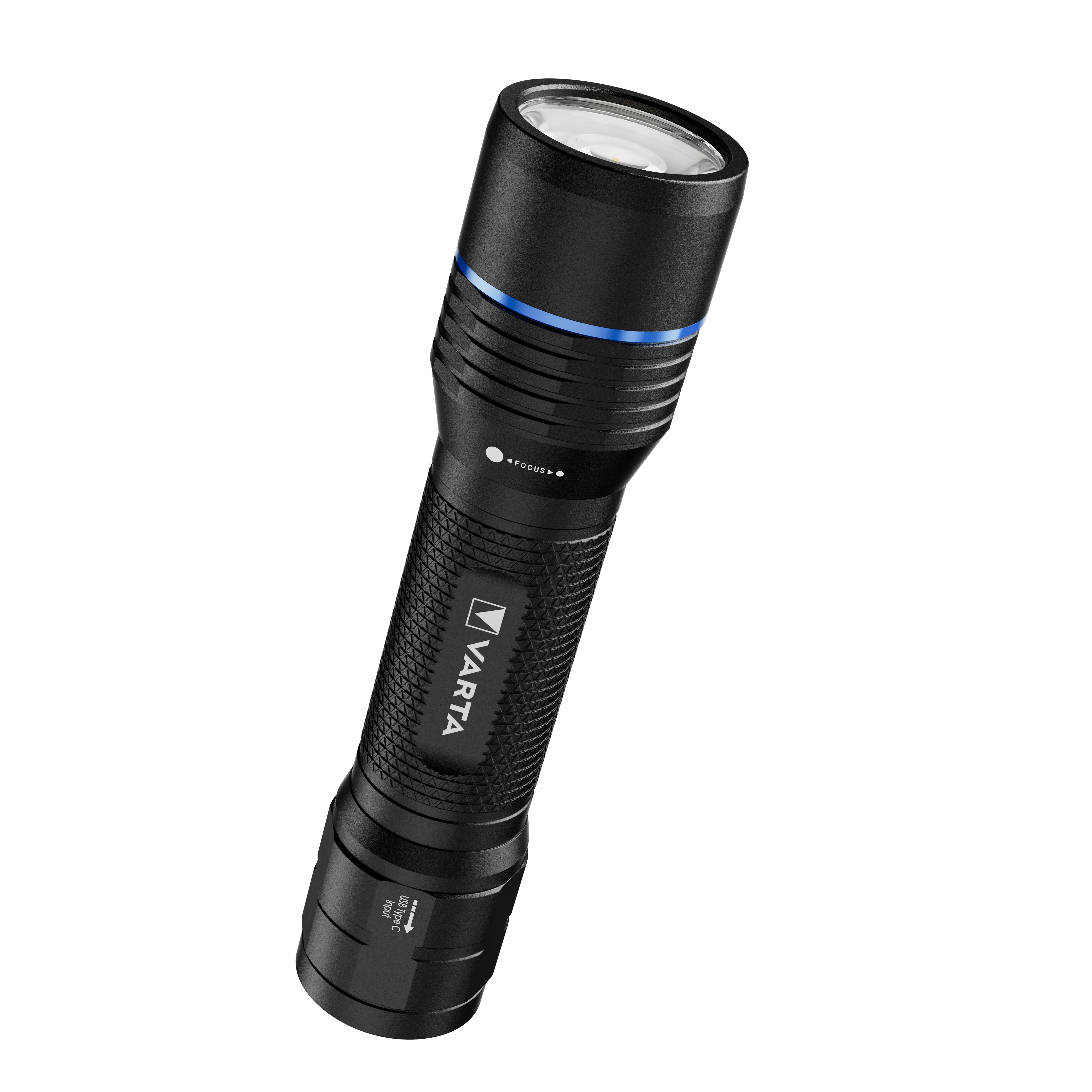 Varta Taschenlampe Aluminium F20R mit Akku