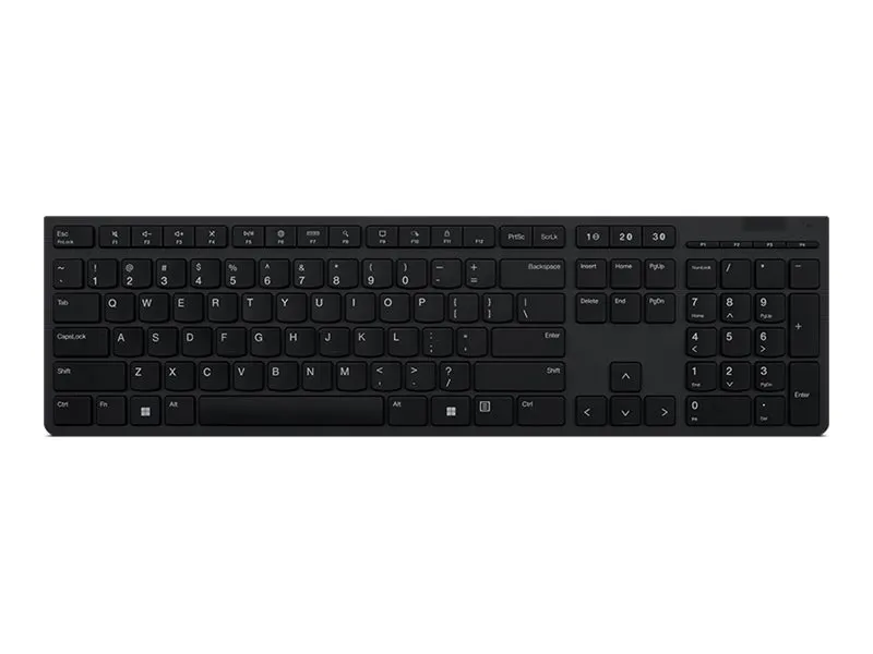Lenovo 4Y41K04062 Tastatur Heimbüro RF Wireless + Bluetooth Grau
