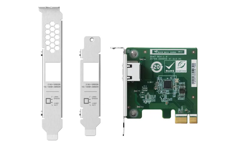 QNAP QXG-2G1T-I225 Netzwerkkarte Eingebaut Ethernet 2500 Mbit/s – Bild 2