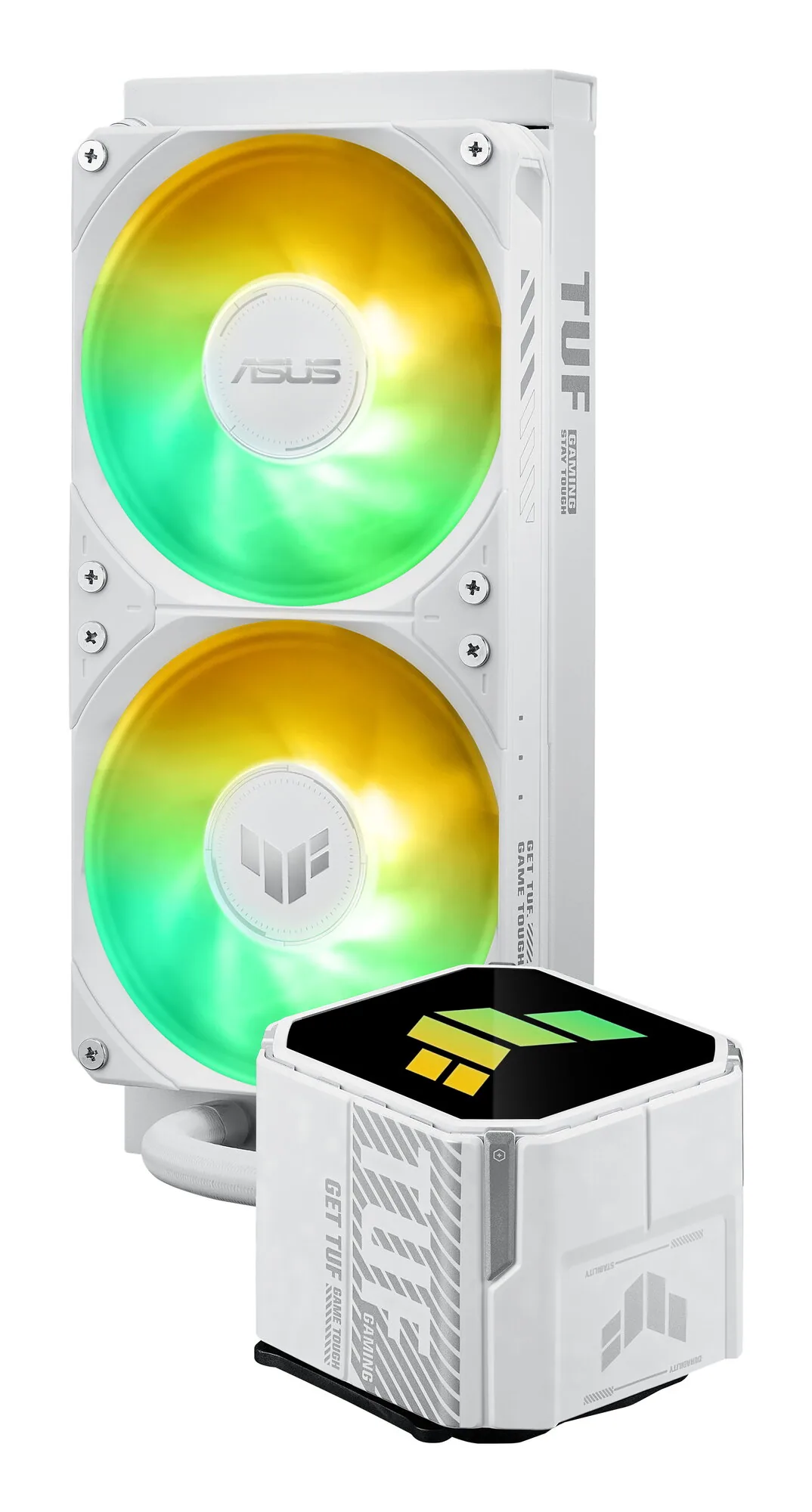 ASUS TUF GAMING LC III 240 ARGB WHT Prozessor All-in-One-Flüssigkeitskühler 12 cm Weiß – Bild 4