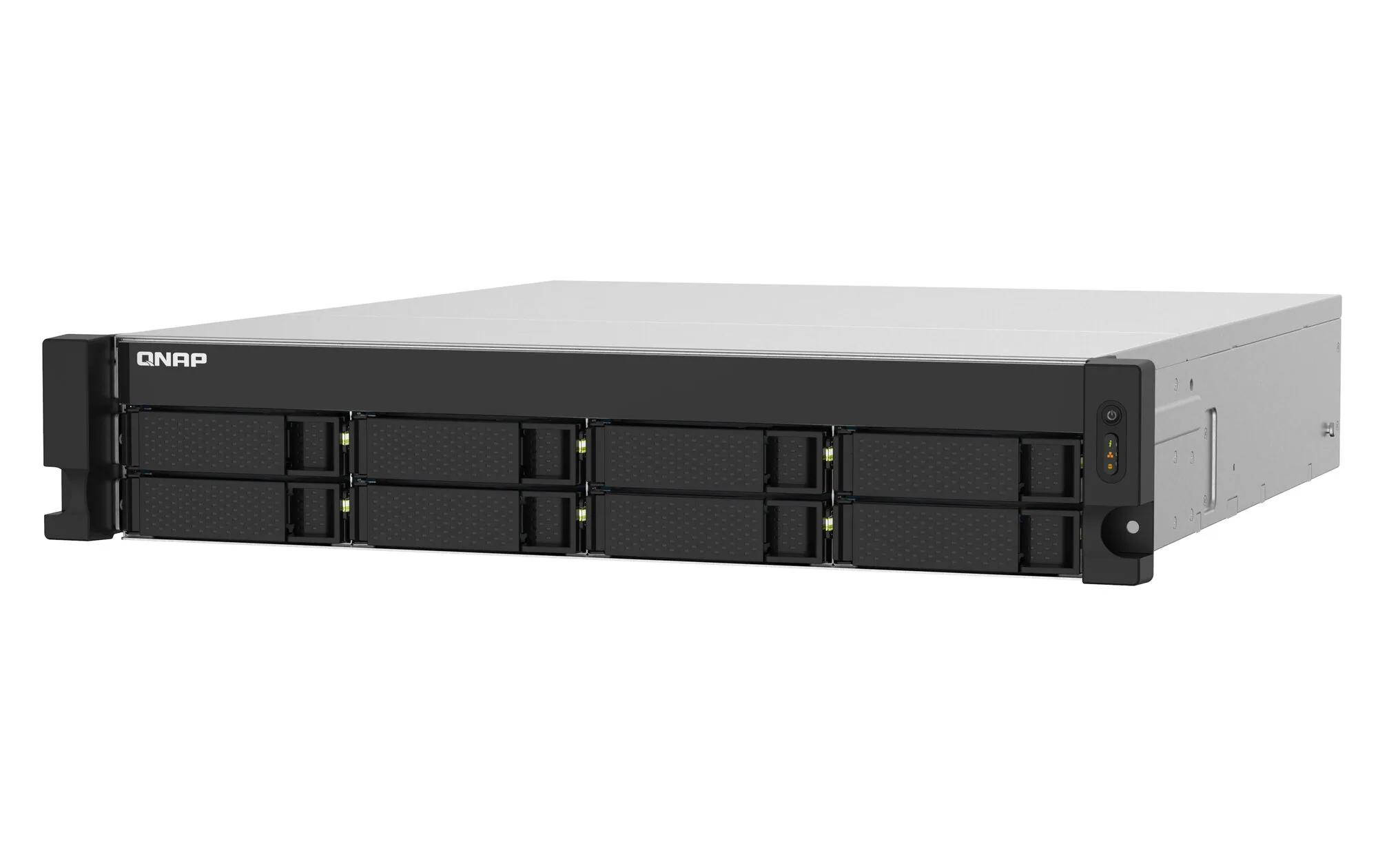 QNAP TS-832PXU-RP NAS Rack (2U) Annapurna Labs AL324 4 GB DDR4 0 TB QNAP Turbo System Schwarz – Bild 4