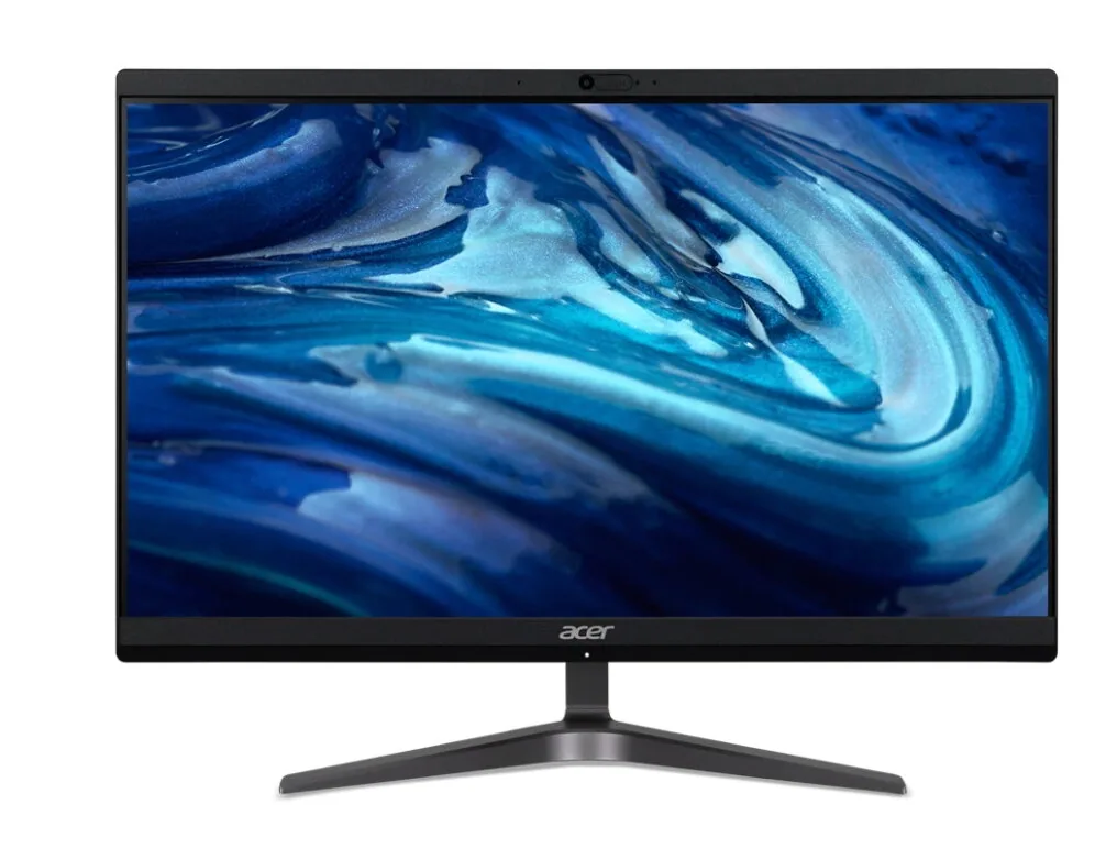 Acer Veriton VZ2592G Intel® Core™ i3 i3-1215U 54,6 cm (21.5") 1920 x 1080 Pixel All-in-One-PC 8 GB DDR4-SDRAM 256 GB SSD Windows 11 Pro Wi-Fi 6E (802.11ax) Schwarz – Bild 1