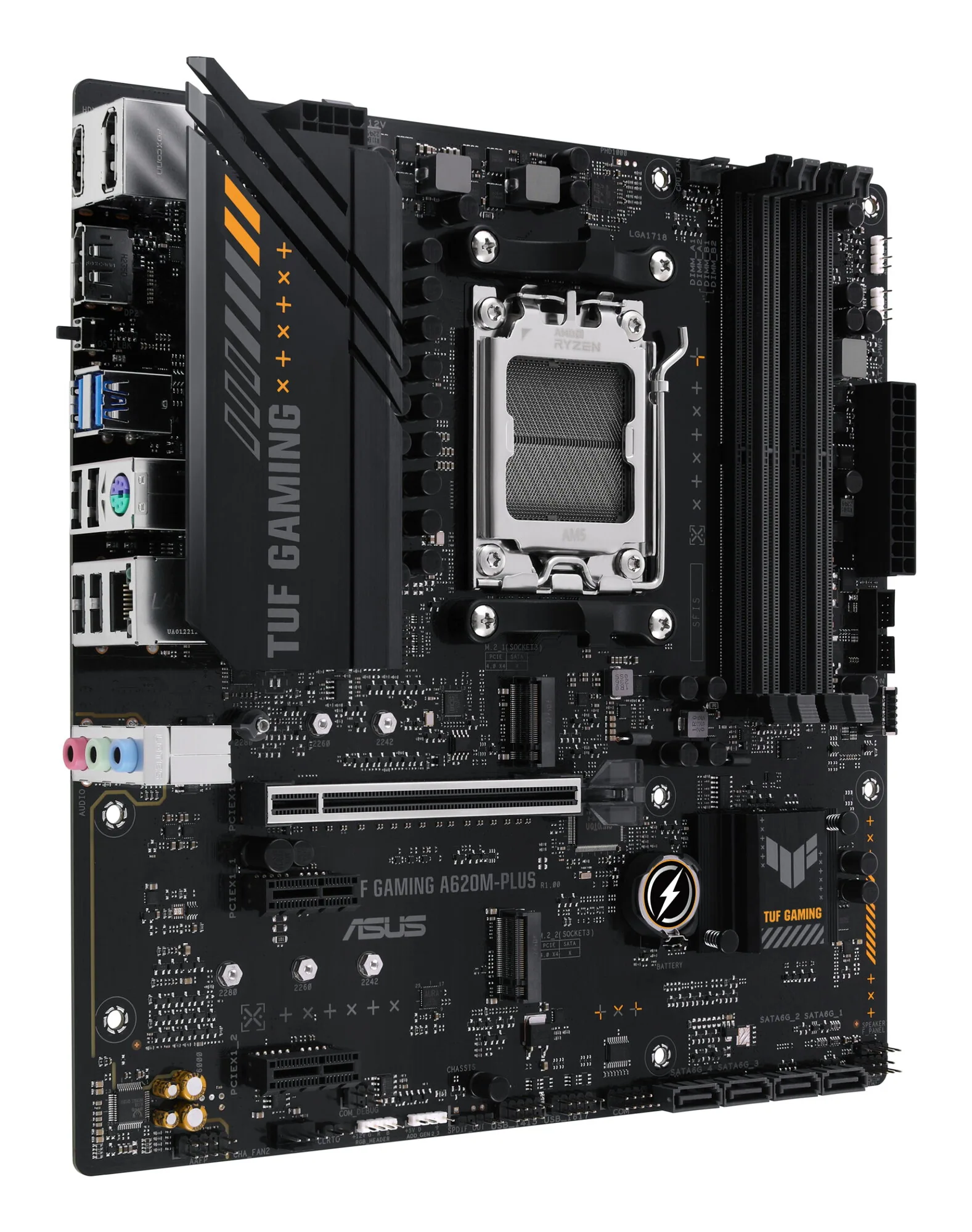 ASUS TUF GAMING A620M-PLUS AMD A620 Sockel AM5 micro ATX – Bild 4
