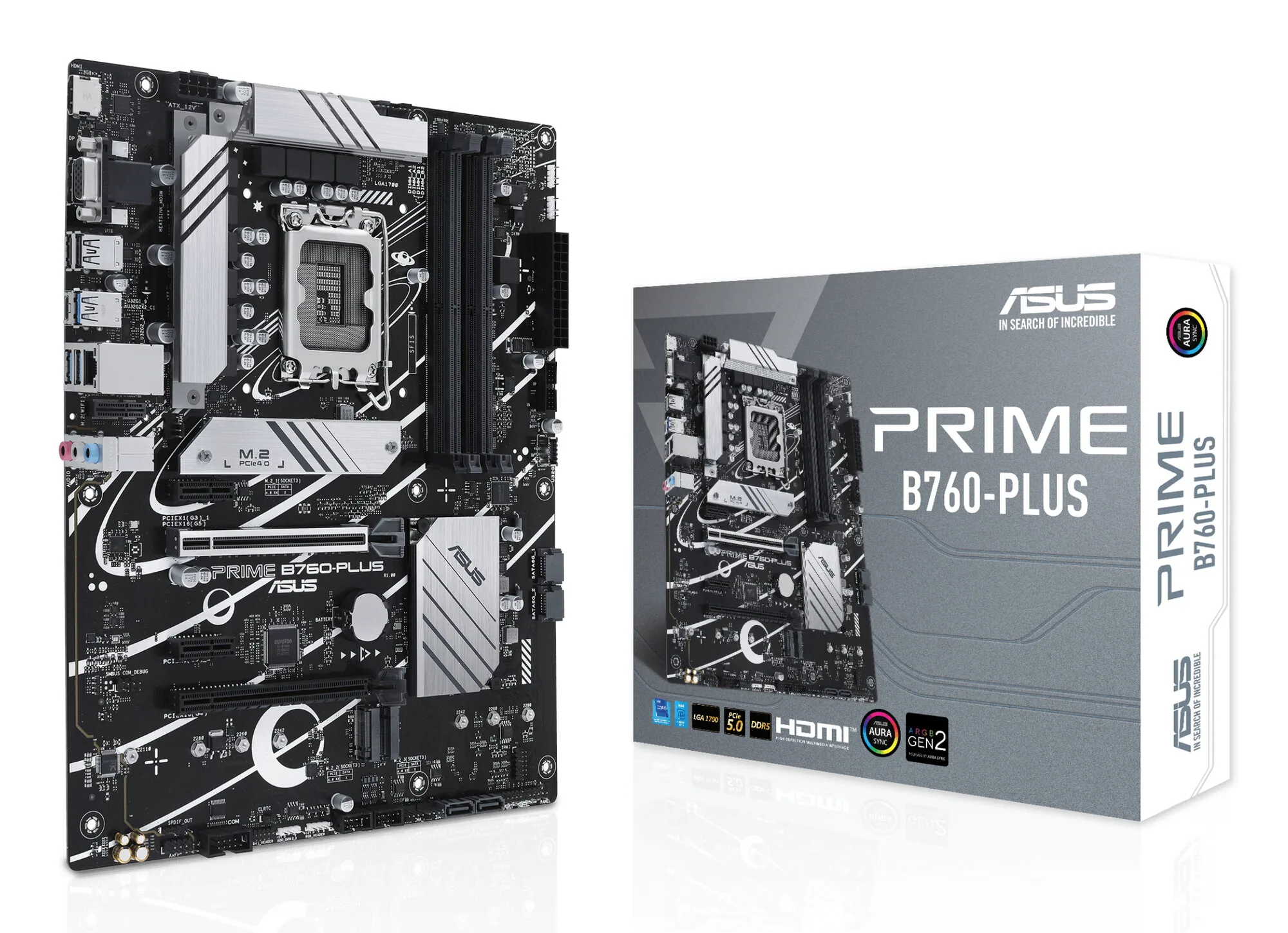 ASUS PRIME B760-PLUS Intel B760 LGA 1700 ATX – Bild 1