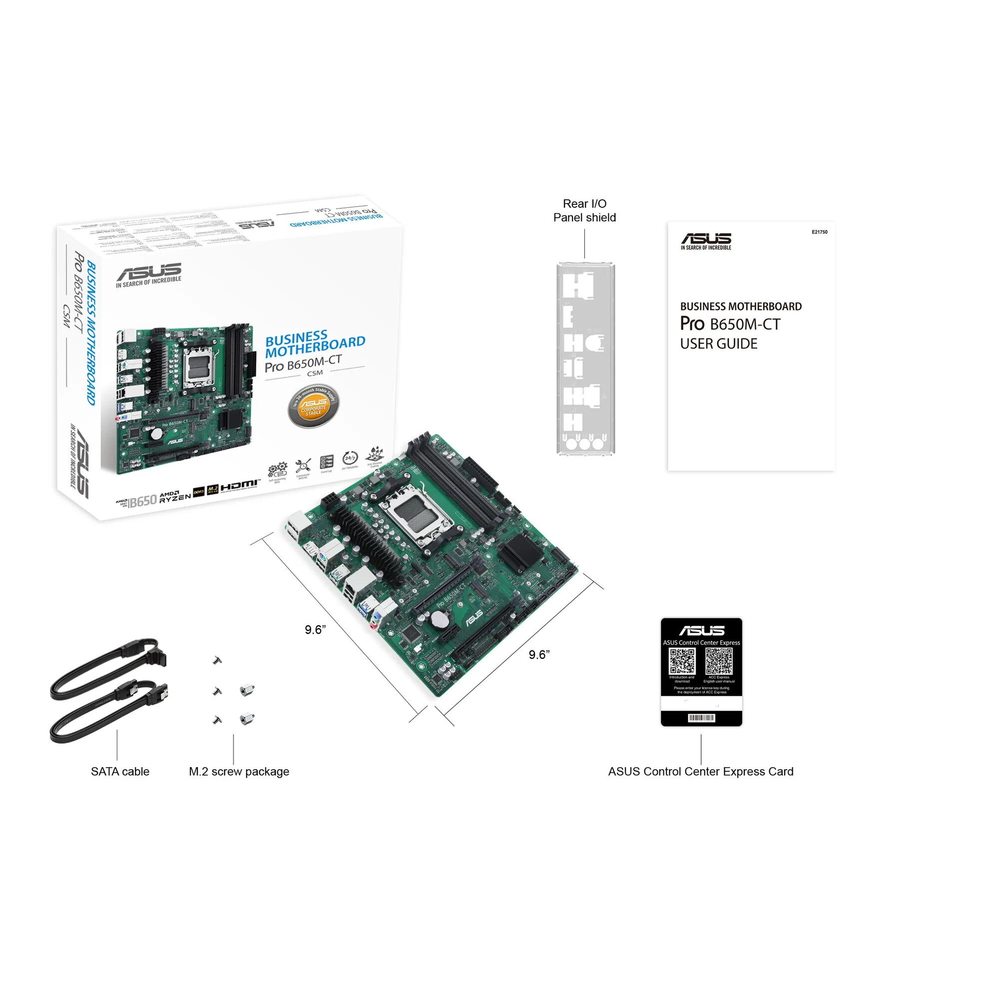 ASUS PRO B650M-CT-CSM AMD B650 Sockel AM5 micro ATX – Bild 8