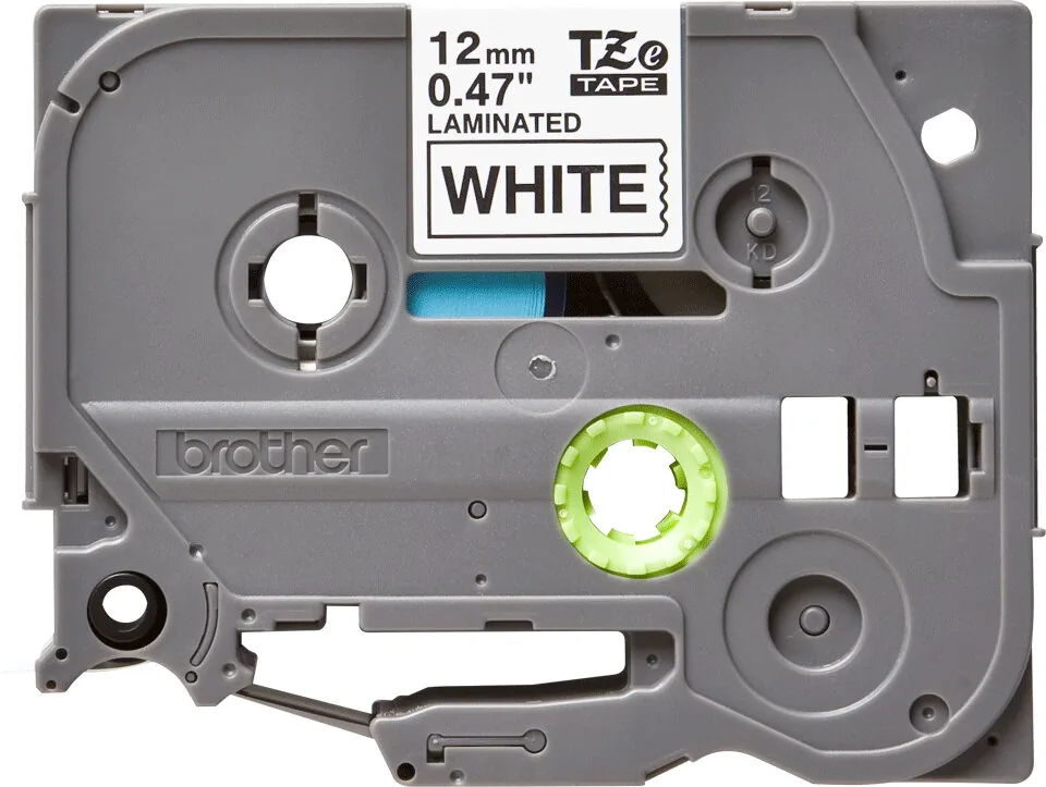 Brother TZE-231CIV Etiketten erstellendes Band Schwarz auf weiss – Bild 1