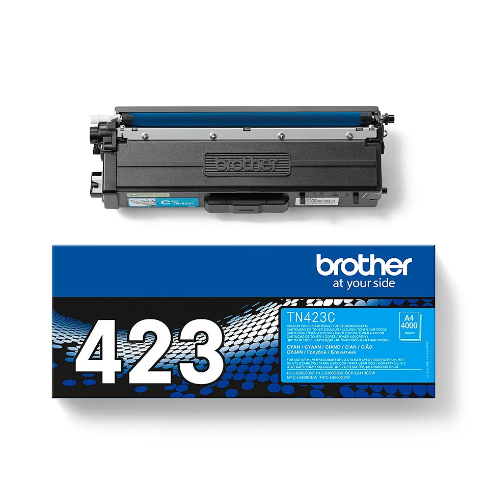 Brother TN-423C Tonerkartusche 1 Stück(e) Original Cyan – Bild 1