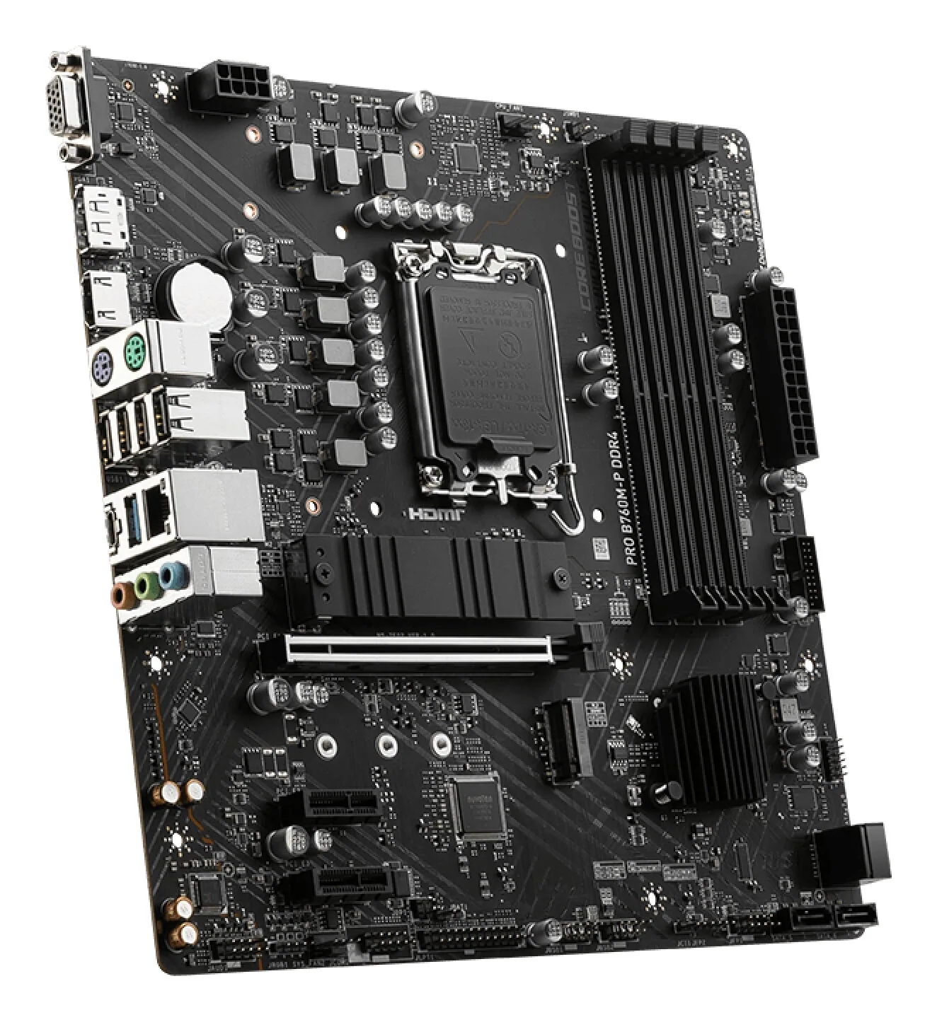 MSI PRO B760M-P DDR4 Motherboard Intel B760 LGA 1700 micro ATX – Bild 4