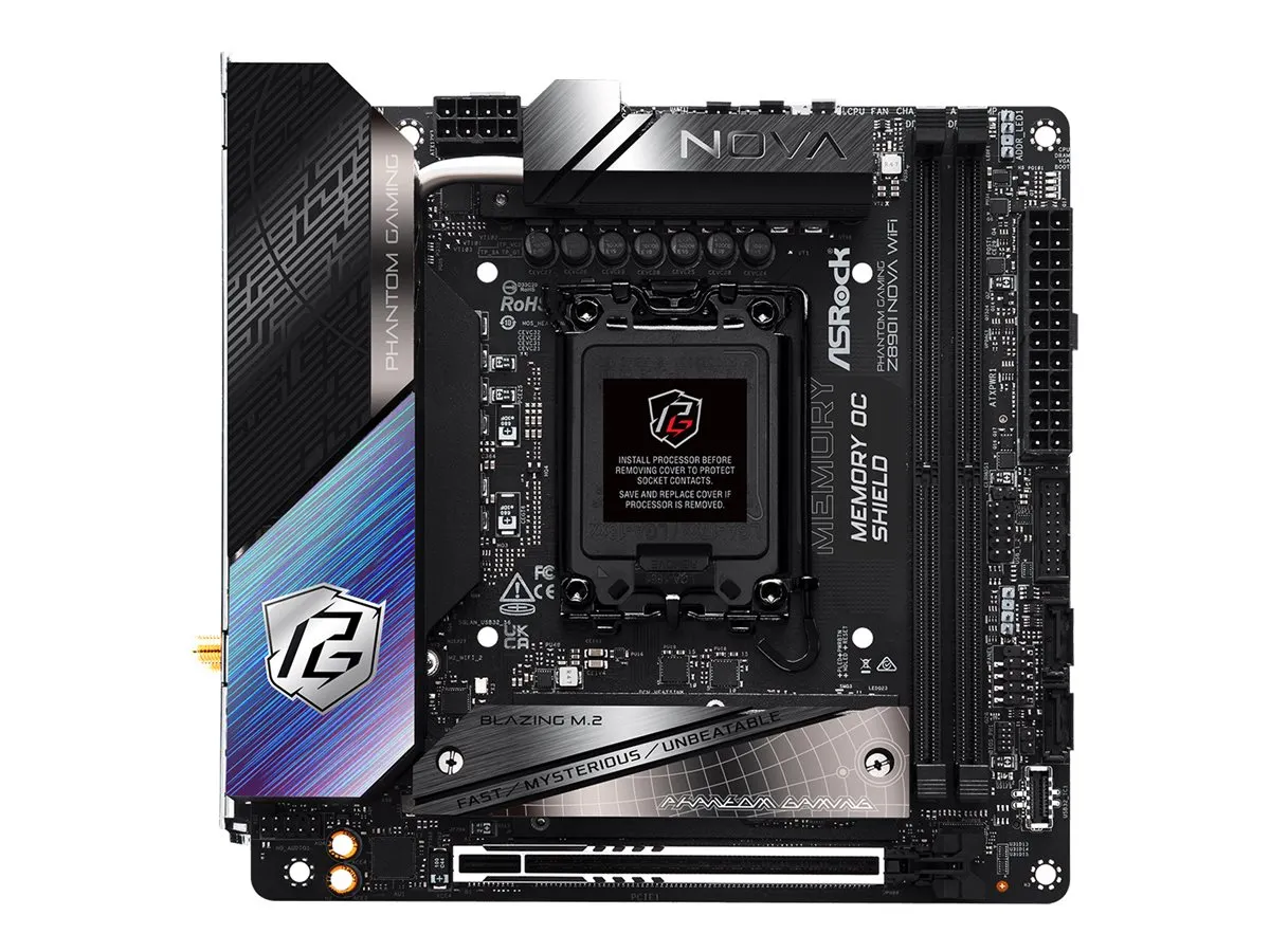 ASRock Z890I Nova WiFi 1851 mITX HDMI/USB-C DDR5