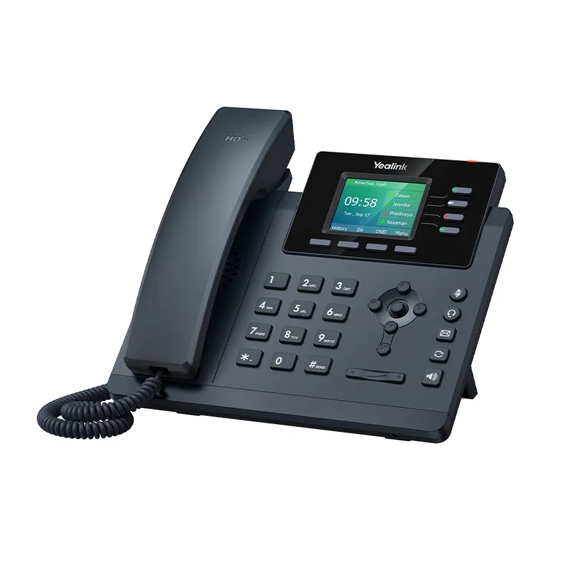 Yealink SIP-T34W IP-Telefon Schwarz 4 Zeilen LED WLAN – Bild 1