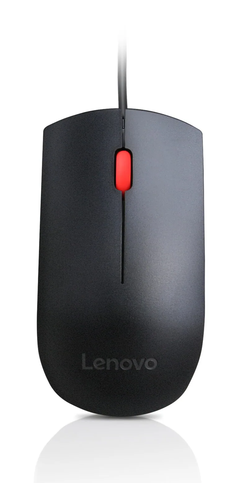 Lenovo 4Y50R20863 Maus Büro Beidhändig USB Typ-A Optisch 1600 DPI – Bild 2