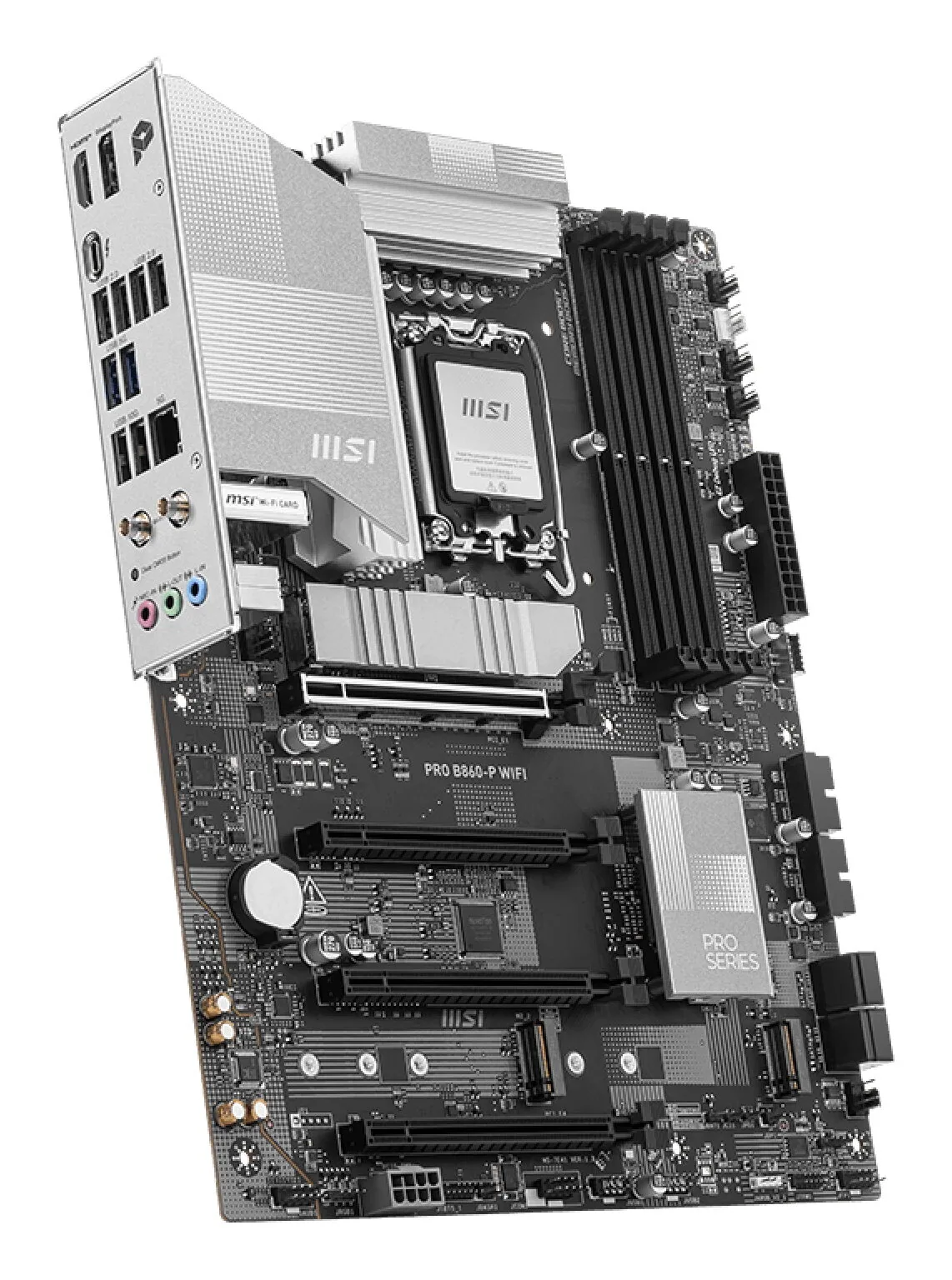 MSI PRO B860-P WIFI Motherboard Intel B860 LGA 1851 (Socket V1) ATX – Bild 3