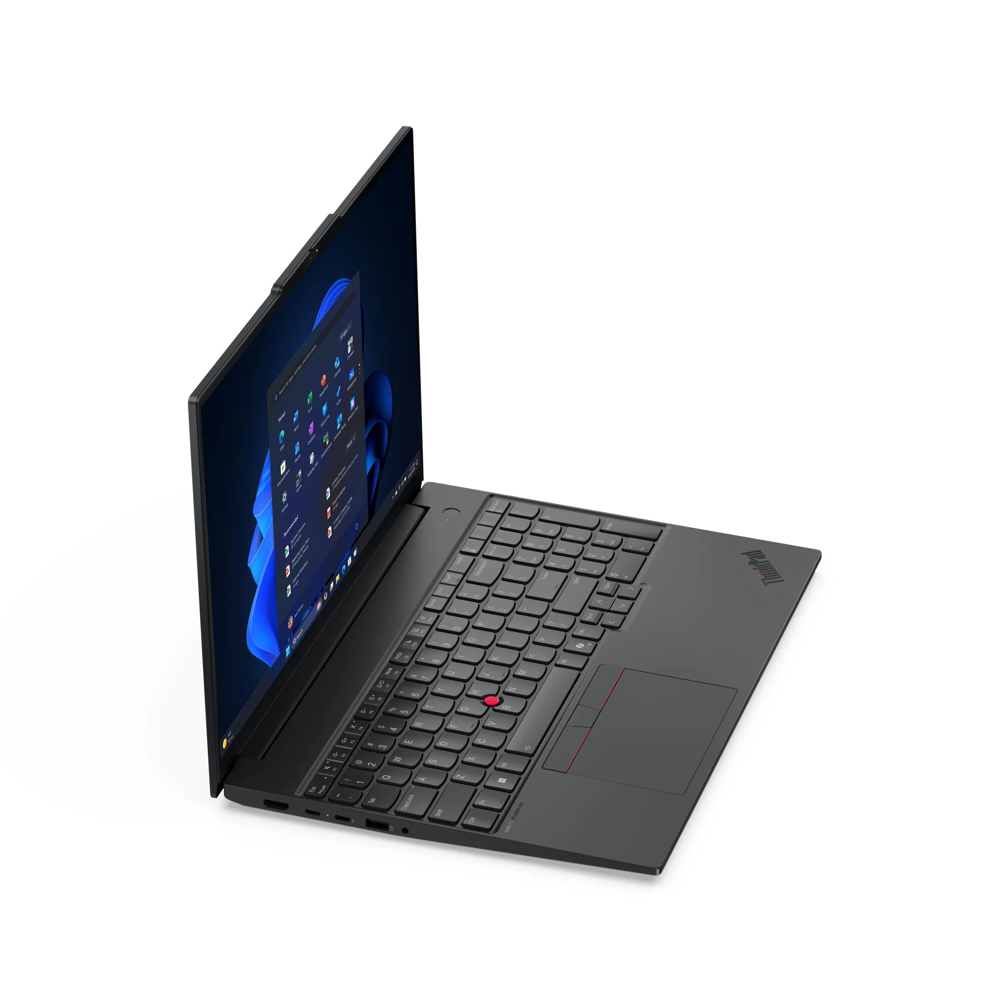 Lenovo ThinkPad E16 Gen 3 (Intel) Copilot+ PC Intel Core Ultra 5 236V Laptop 40,6 cm (16") WUXGA 16 GB LPDDR5x-SDRAM 512 GB SSD Wi-Fi 7 (802.11be) Windows 11 Pro Schwarz Deutsch – Bild 7