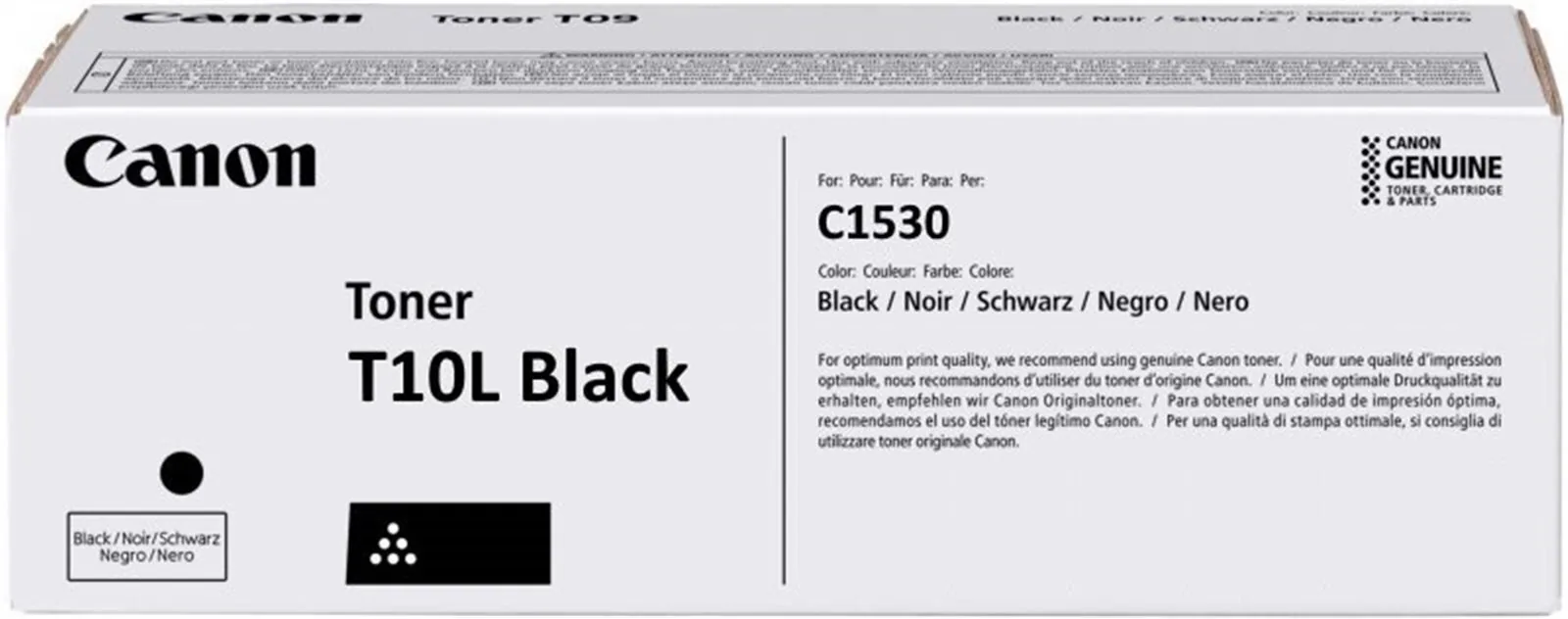 Canon T10L Tonerkartusche 1 Stück(e) Original Schwarz – Bild 1